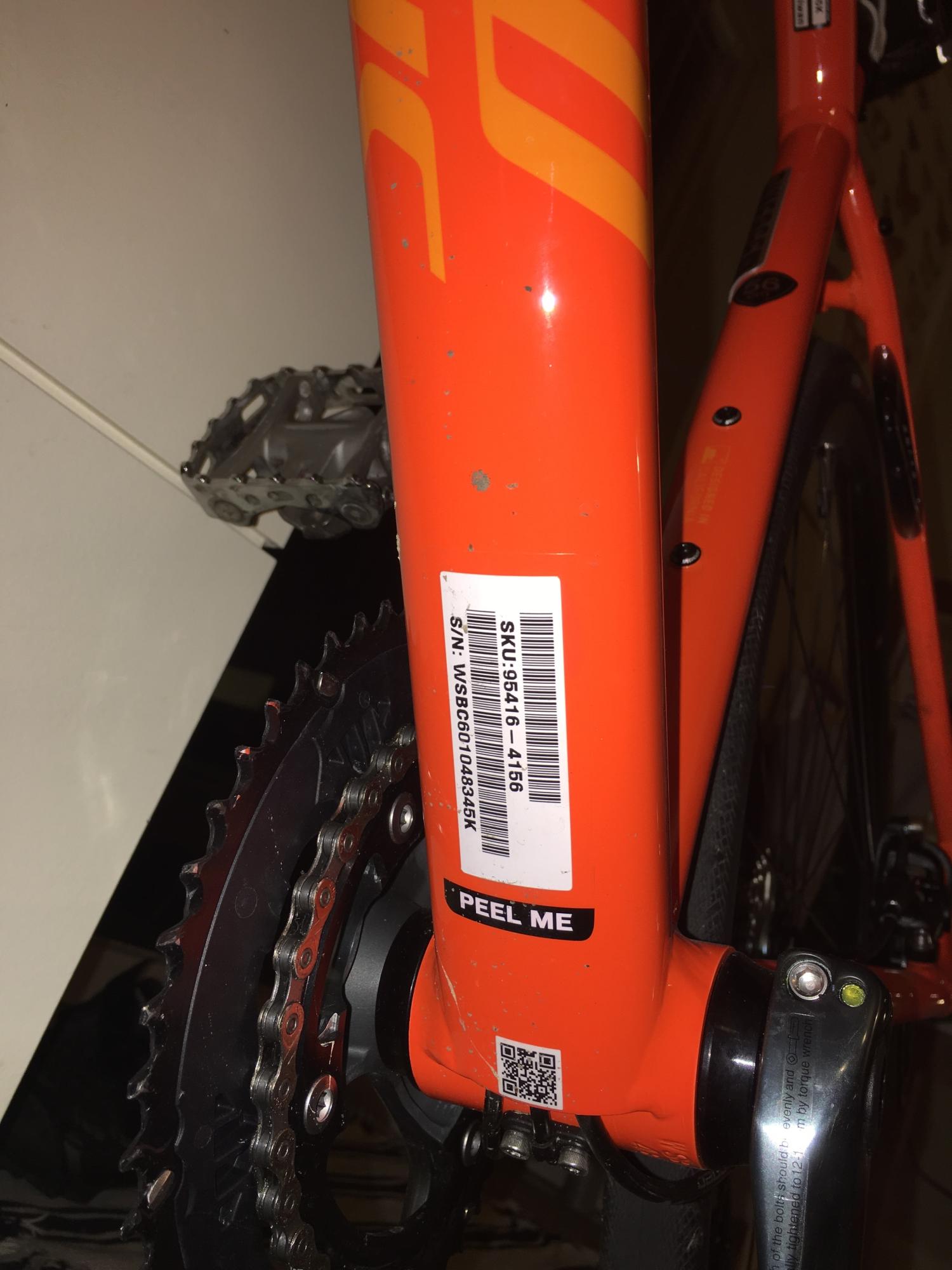 2016 Specialized Diverge Elite DSW Orange
