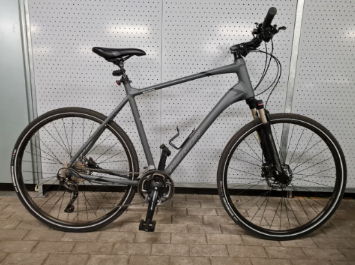 2020 Merida Bikes Crossway 300 Silver, gray or bare metal