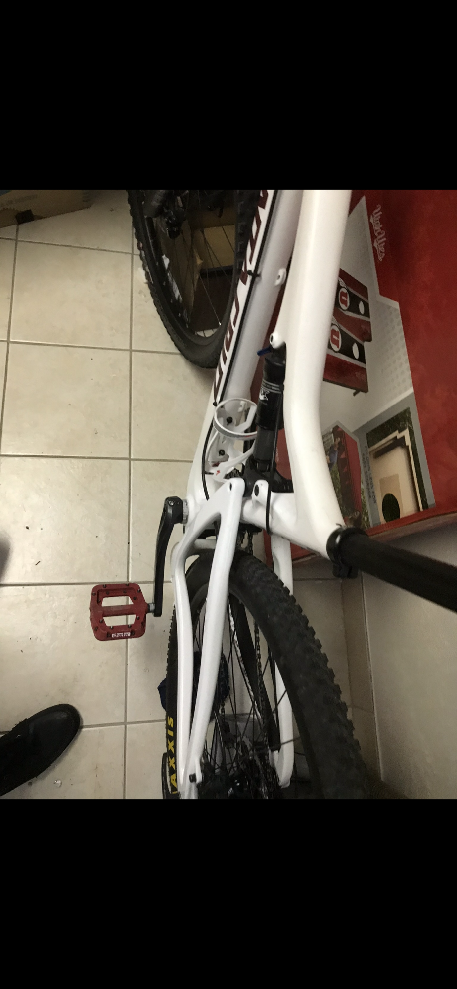 2017 Santa Cruz tall boy White