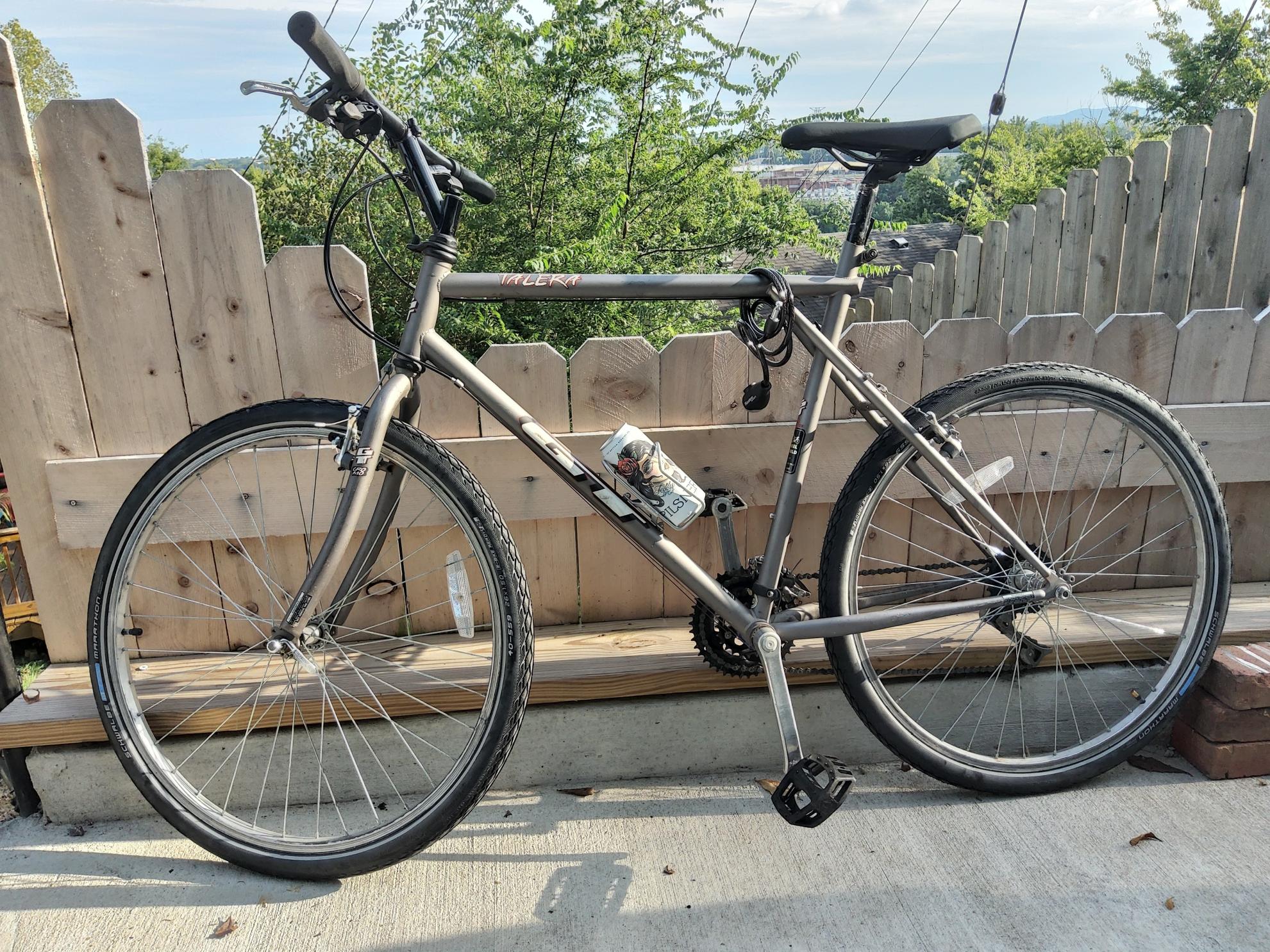 GT Bicycles Talera Silver, gray or bare metal