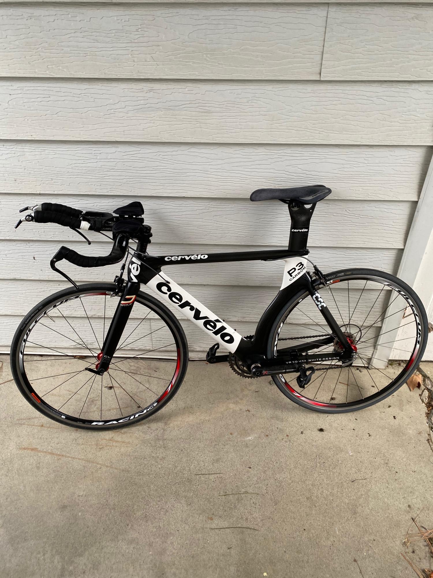 Cervélo P3 TT Bike White