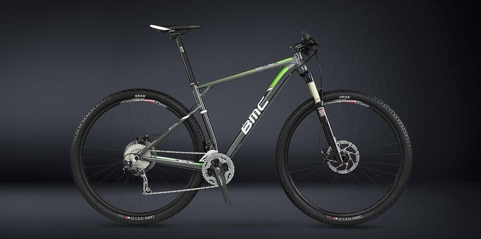 2013 BMC Team Elite TE03 Silver or Gray and Green