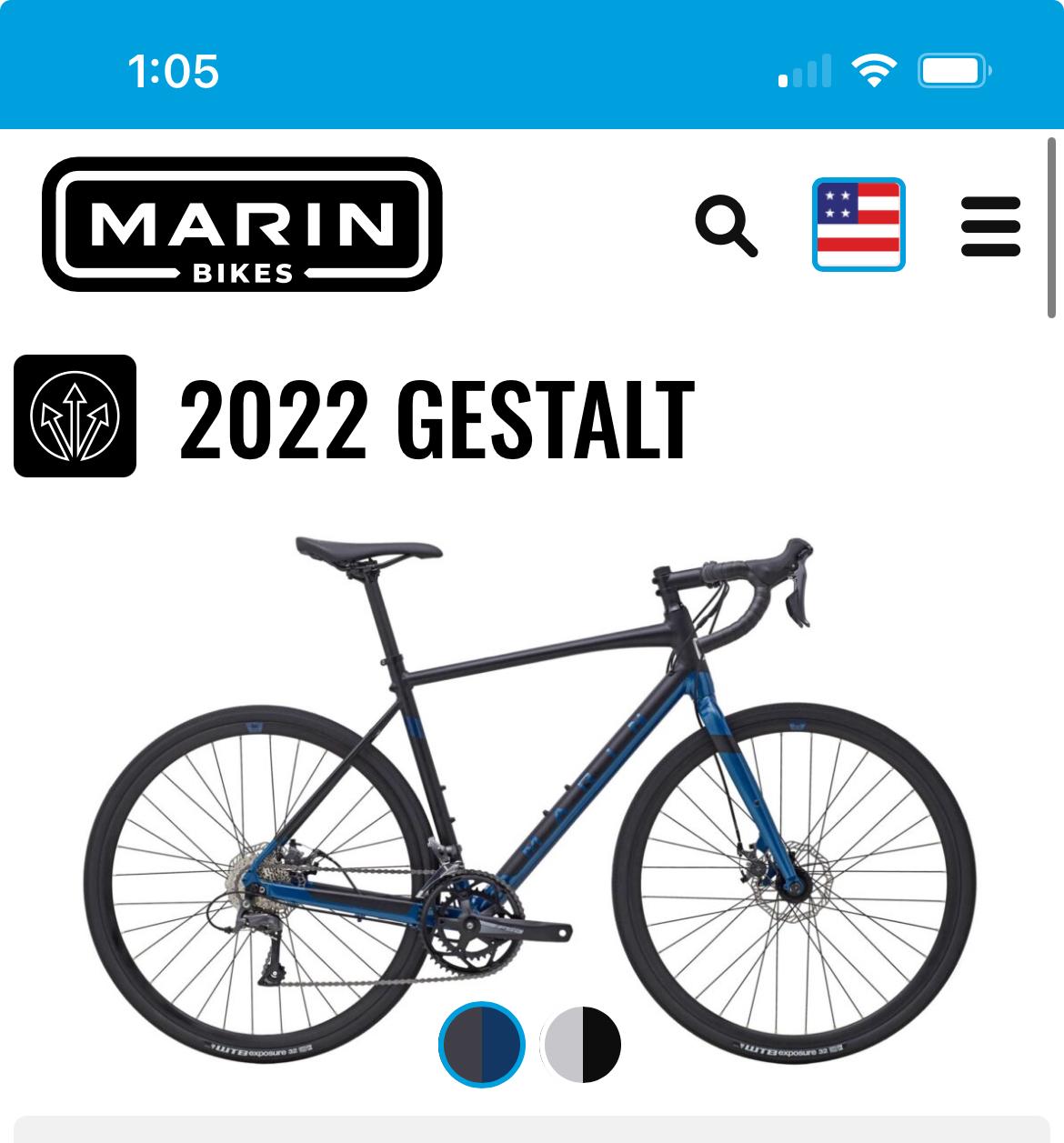 2022 Marin Bikes Black