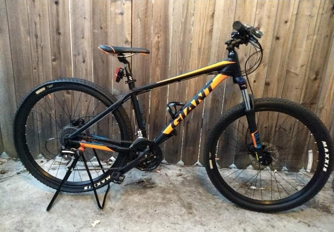 2016 Giant Talon Black, Orange, and Blue