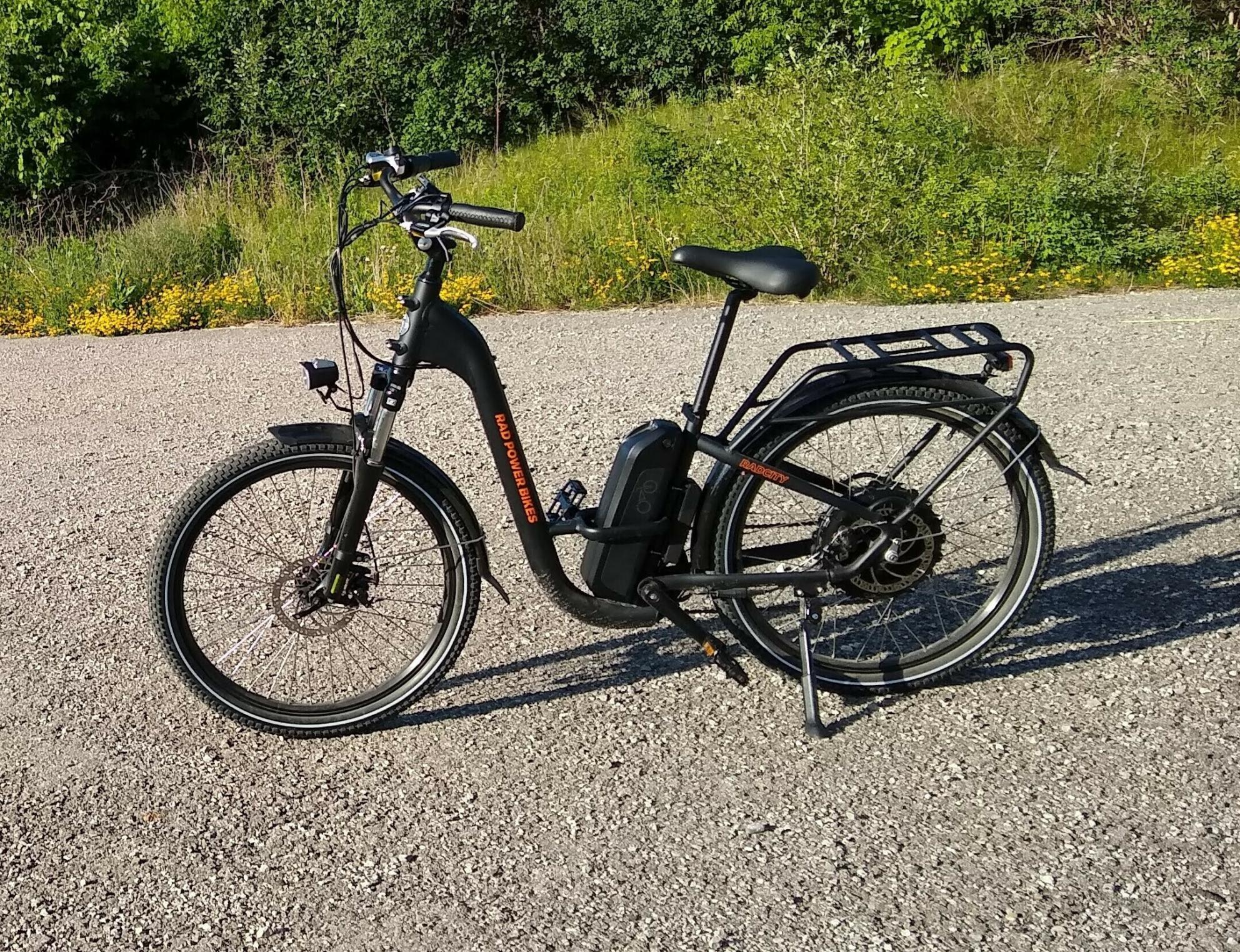 Rad Power Bikes RadCity Step-Thru Electric Commuter B... Black
