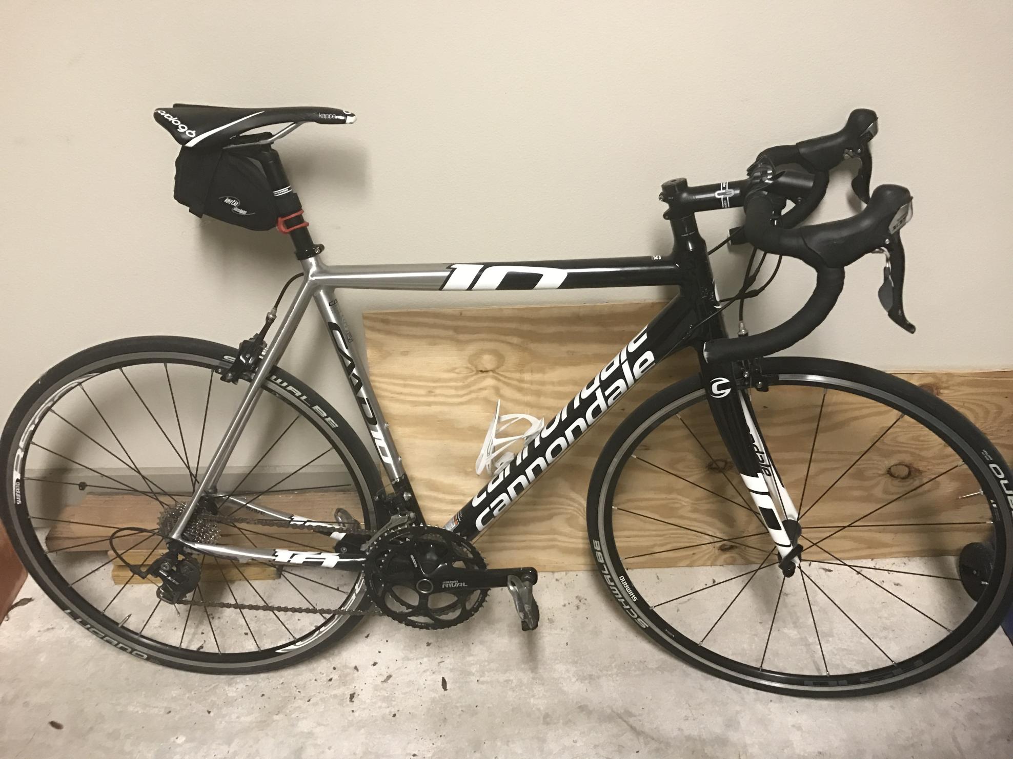 2013 Cannondale Caad10 5 105 Silver or Gray