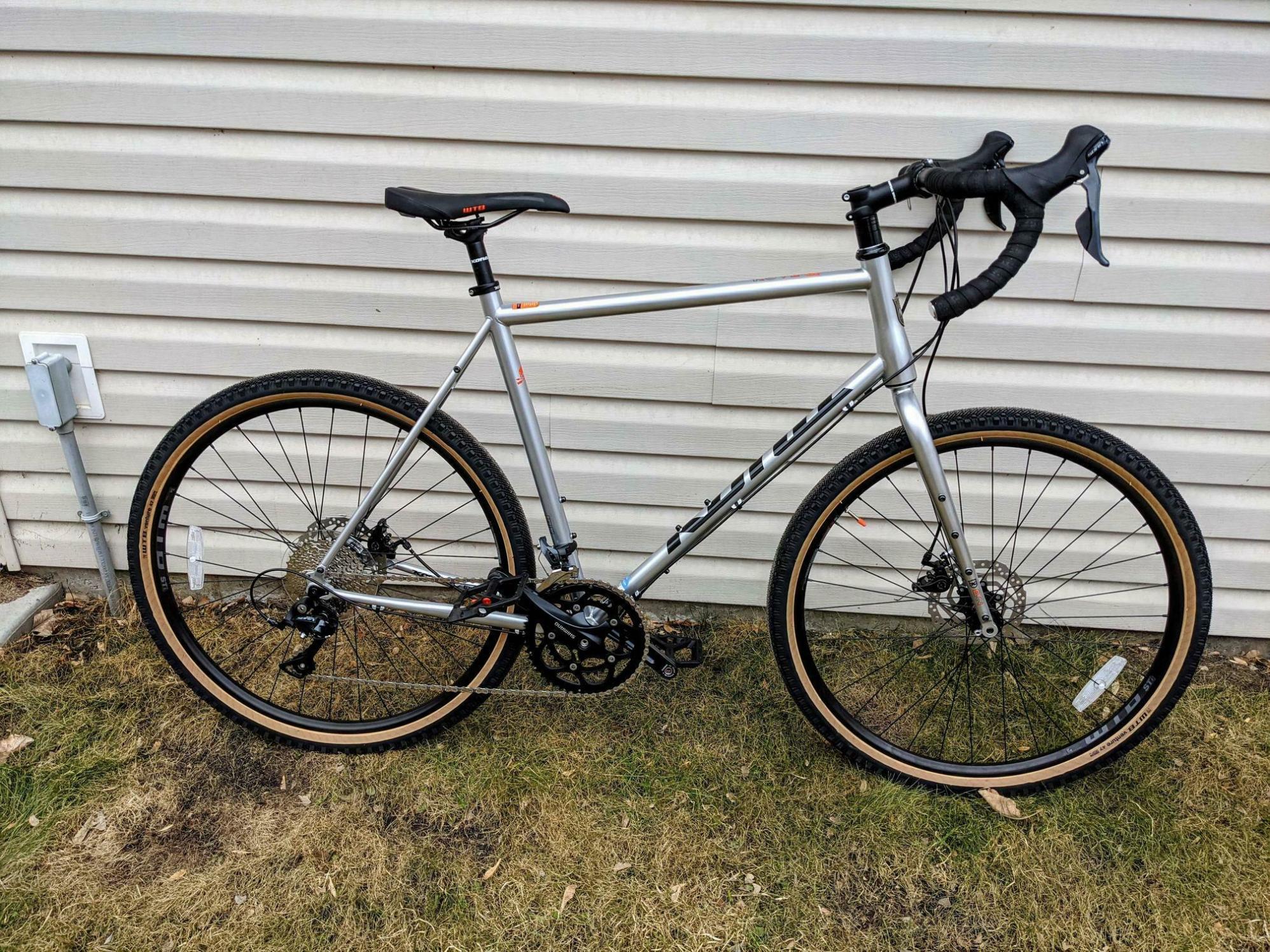 2021 Kona Rove ST Silver, gray or bare metal