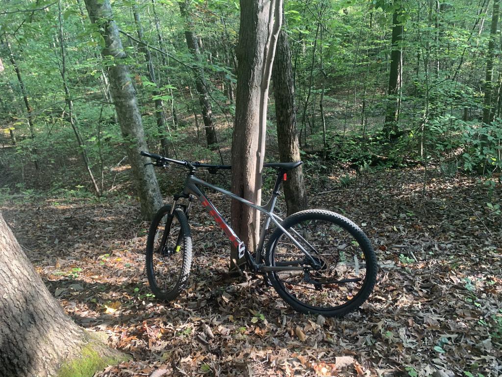 2021 Trek marlin 4 Silver, gray or bare metal