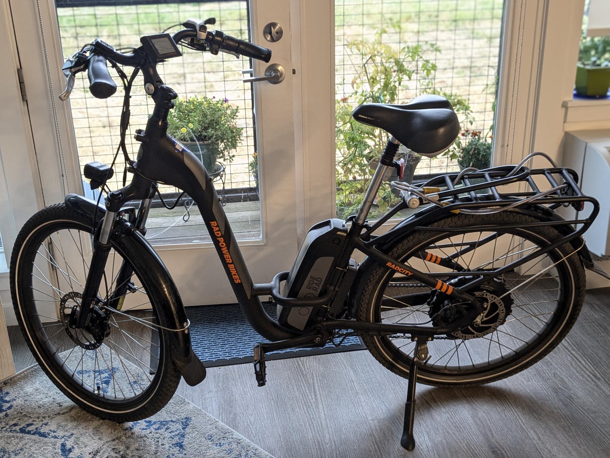 2019 Rad Power Bikes Rad City Step Through Black