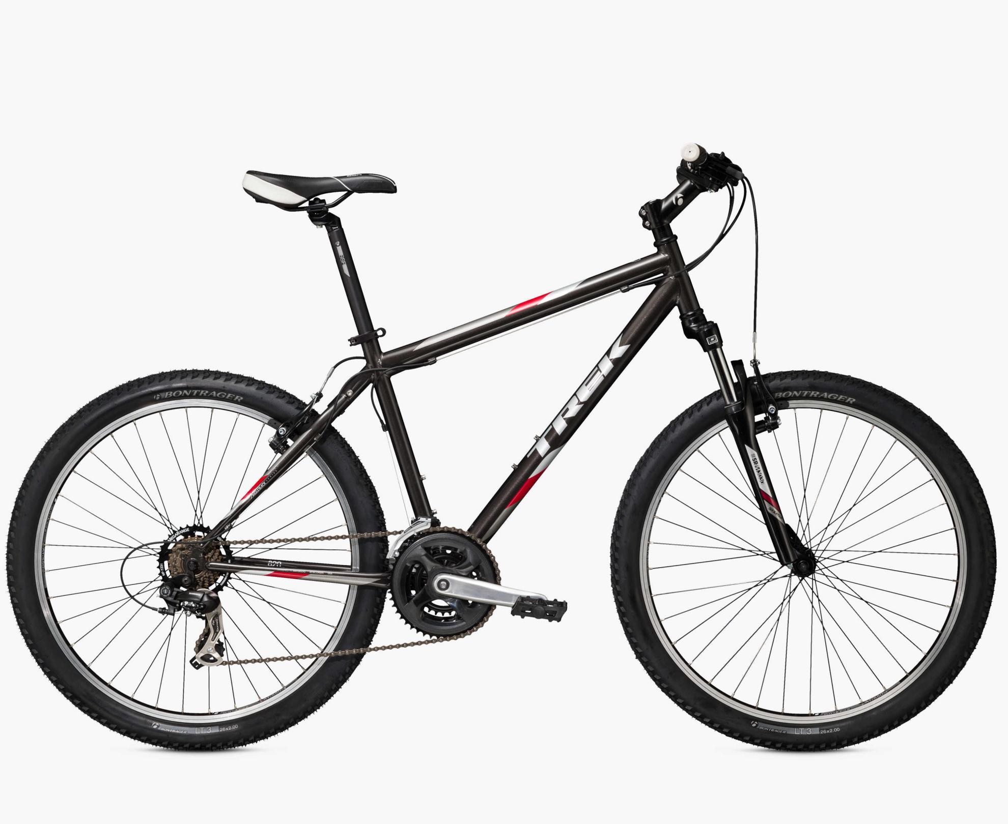 2016 Trek 820 Black and Red