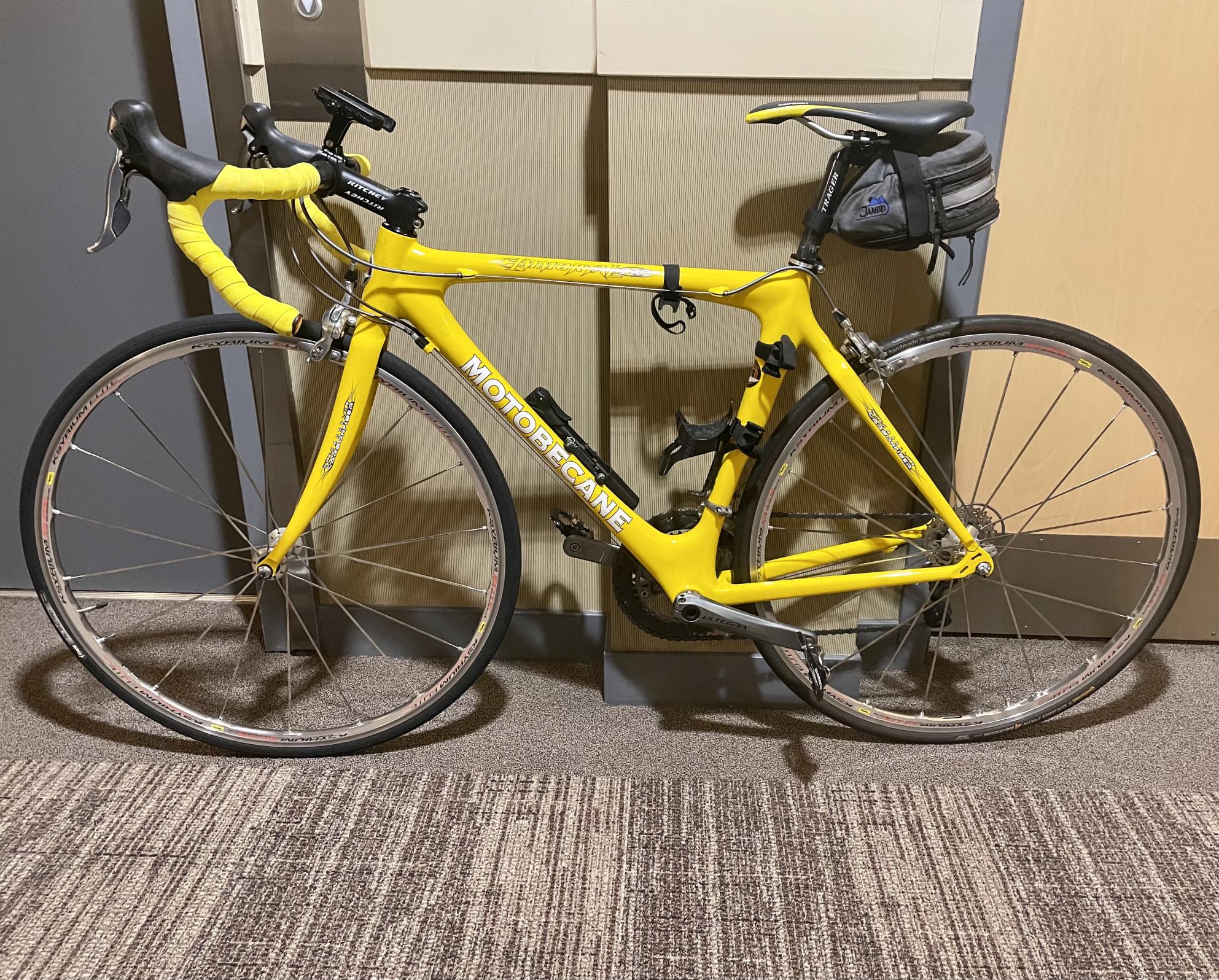 2009 Motobecane Immortal Pro Carbon Yellow or Gold