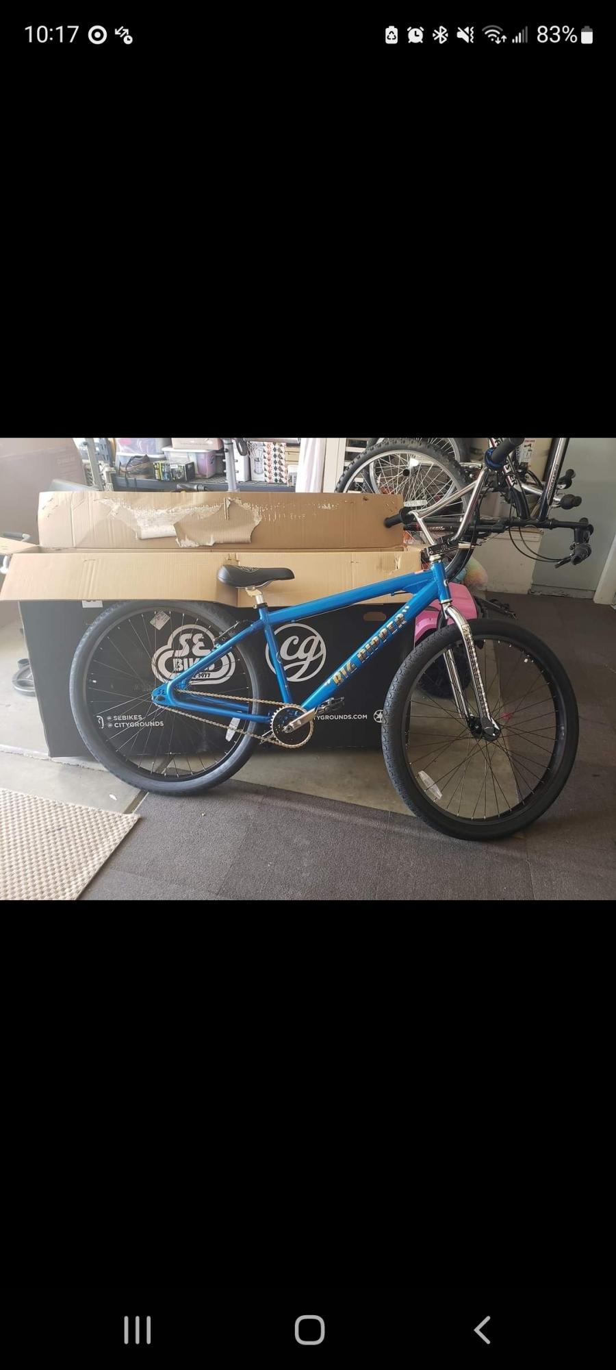 2022 SE Bikes Big ripper Blue