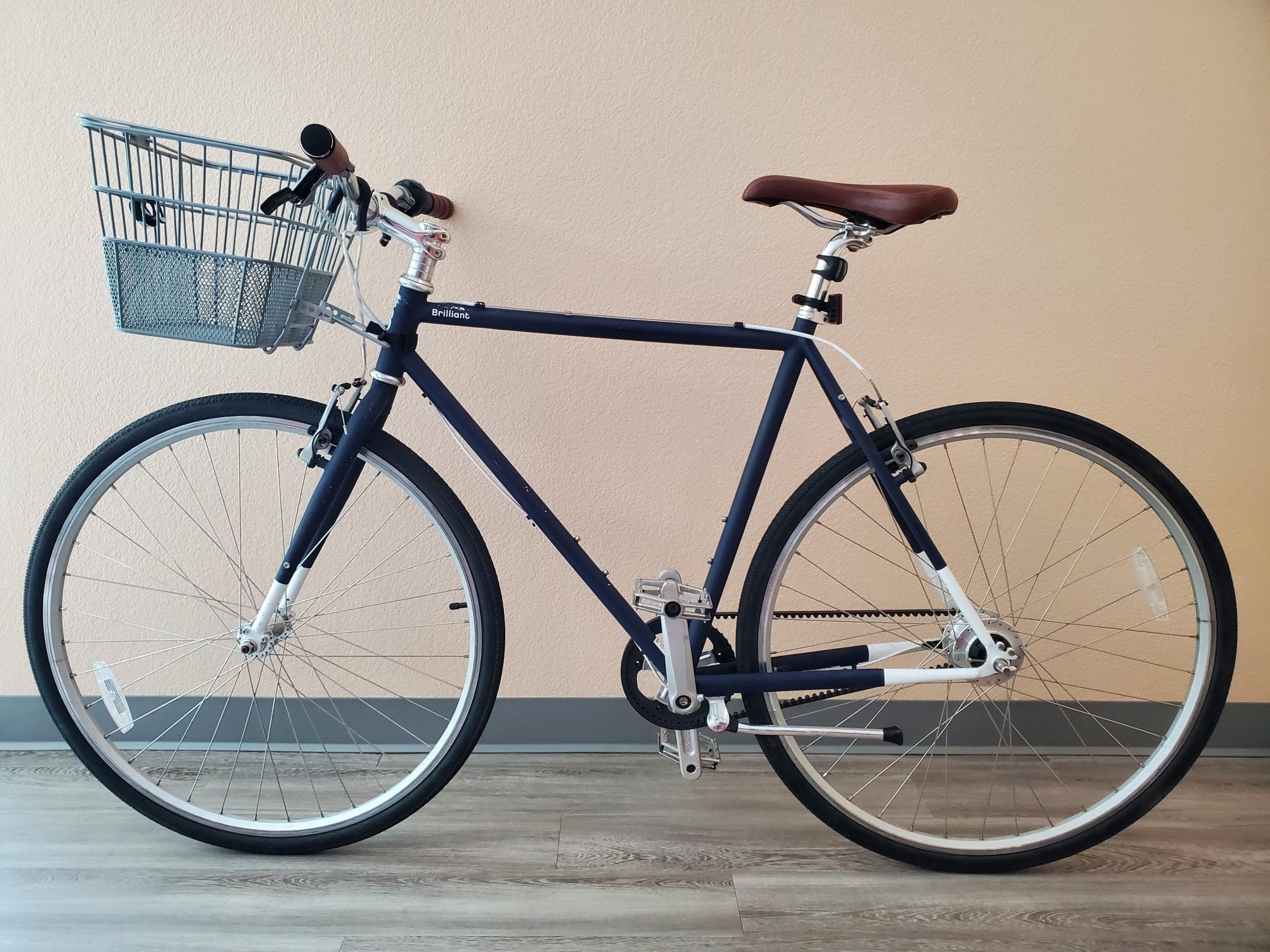 Brilliant Bicycle L Train Blue