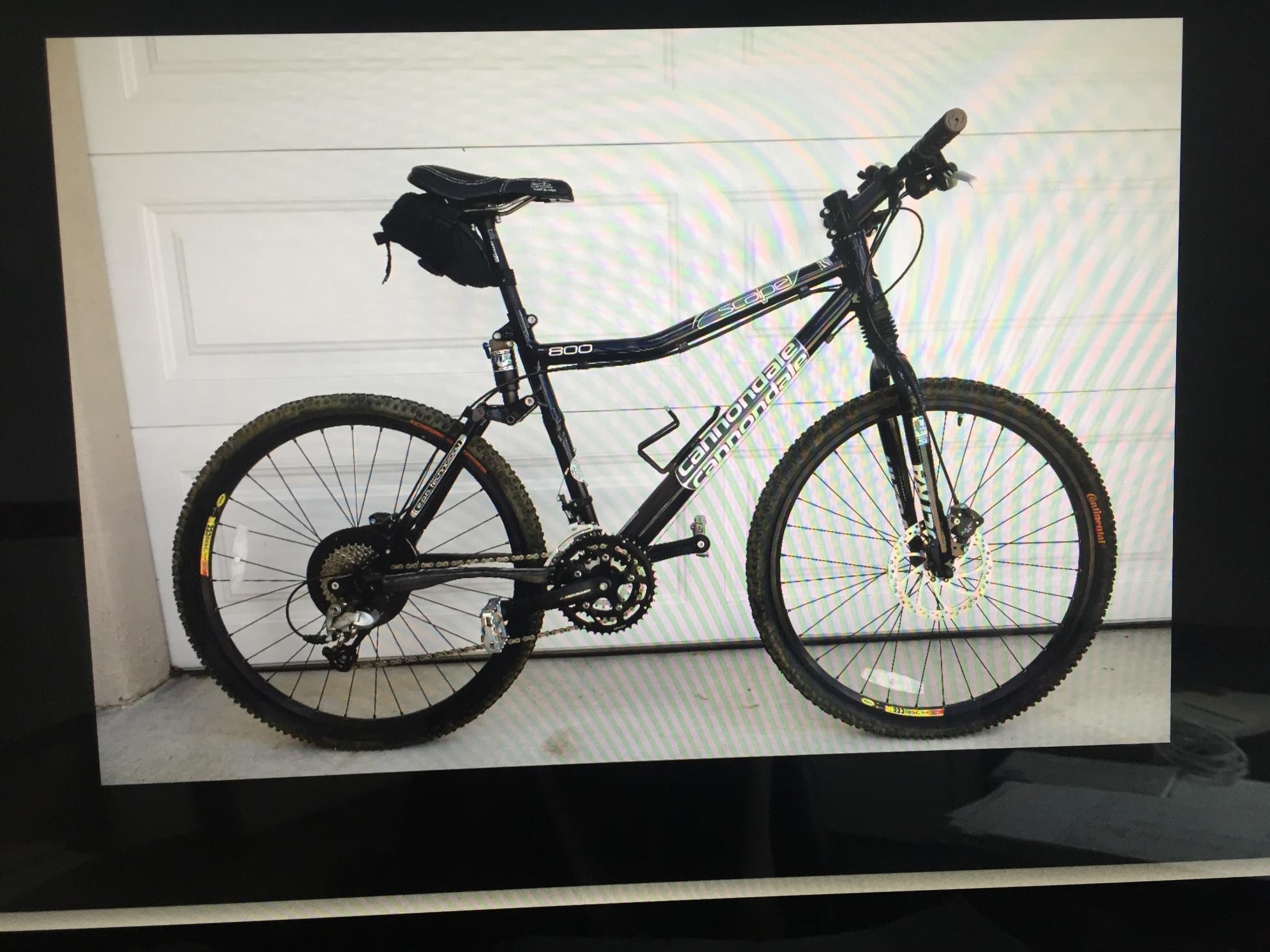 2004 Cannondale Scapel 900 Lefty Black