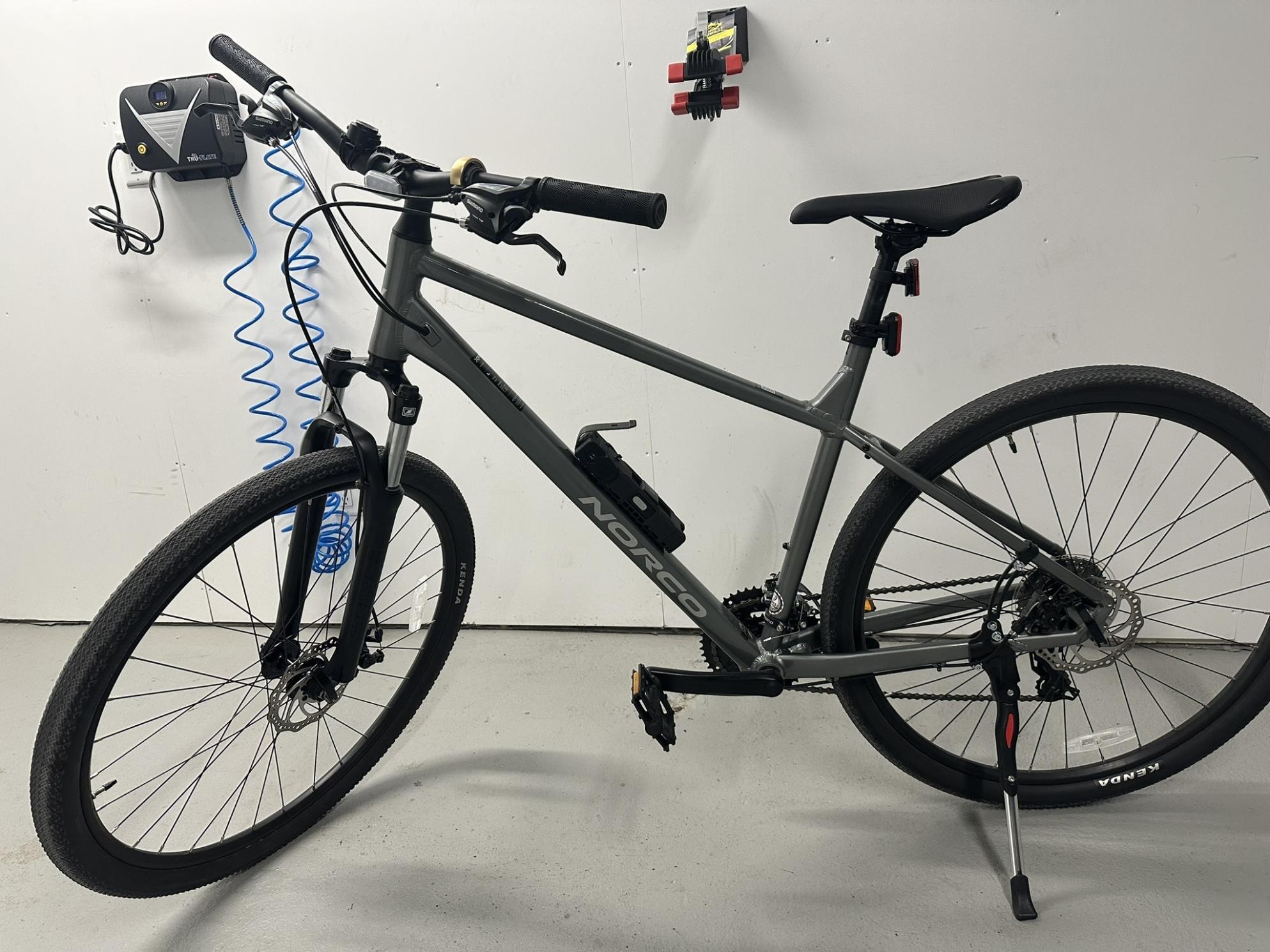 2023 Norco Bikes XFR 3 Silver, gray or bare metal