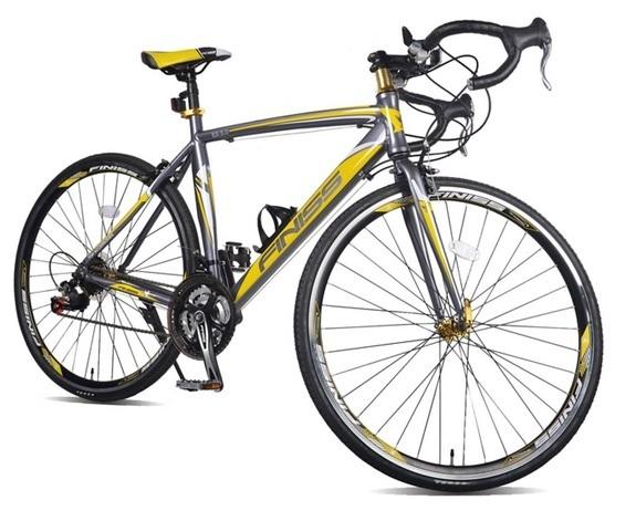 2017 Merax Finiss Road Bike Yellow or Gold and Silver or Gray