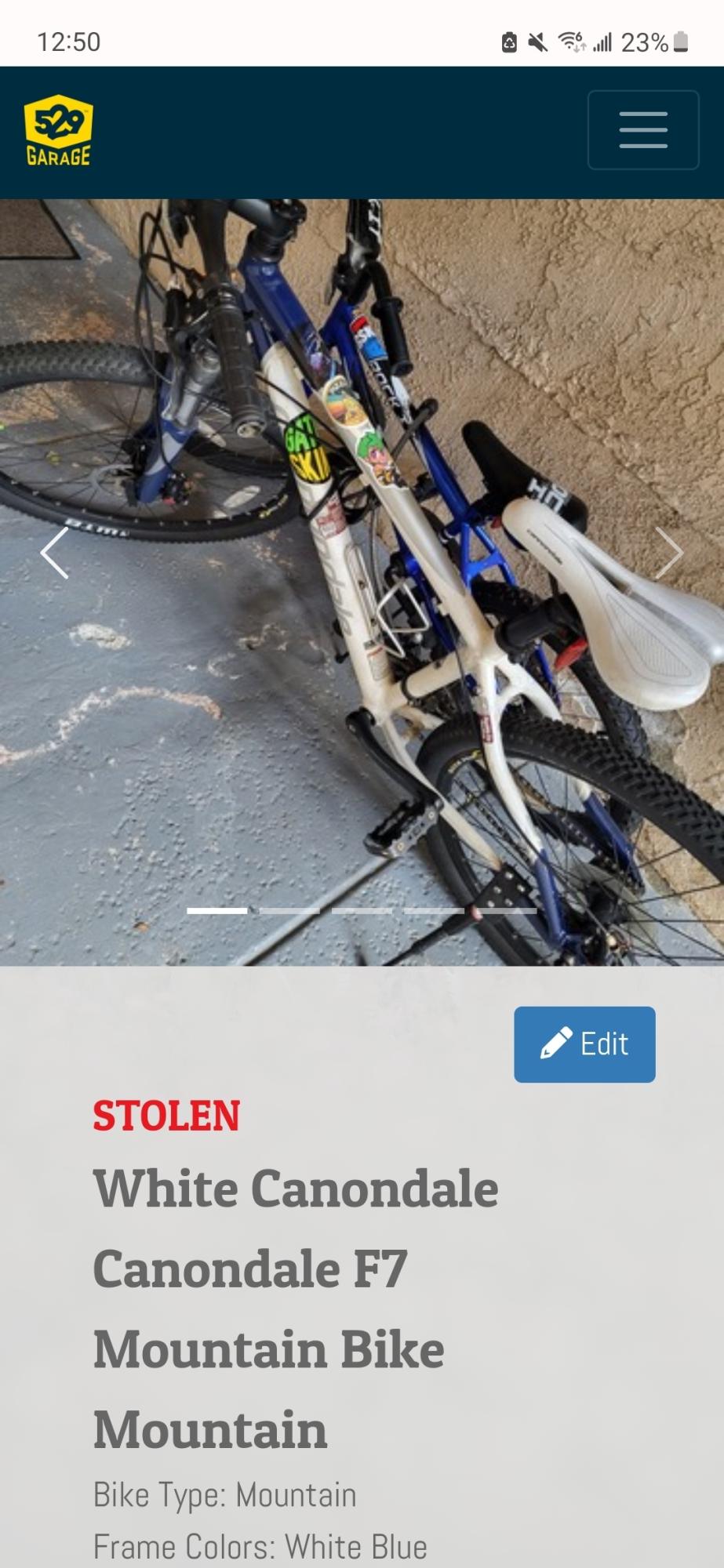 2009 Cannondale Stickers tape or other cover-up, White, and Blue