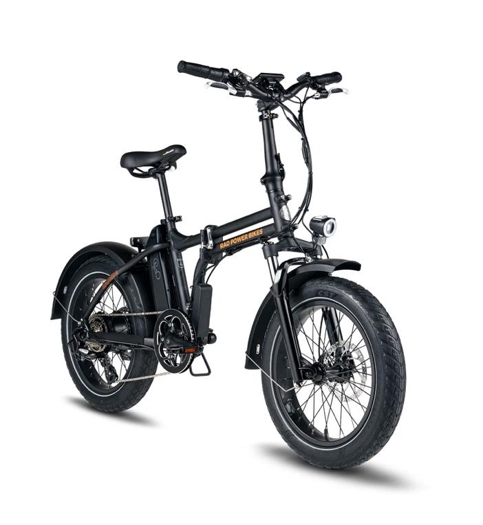 2021 Rad Power Bikes RadMini 4 Black and Orange
