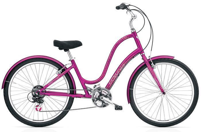 2007 Electra Townie Art Purple