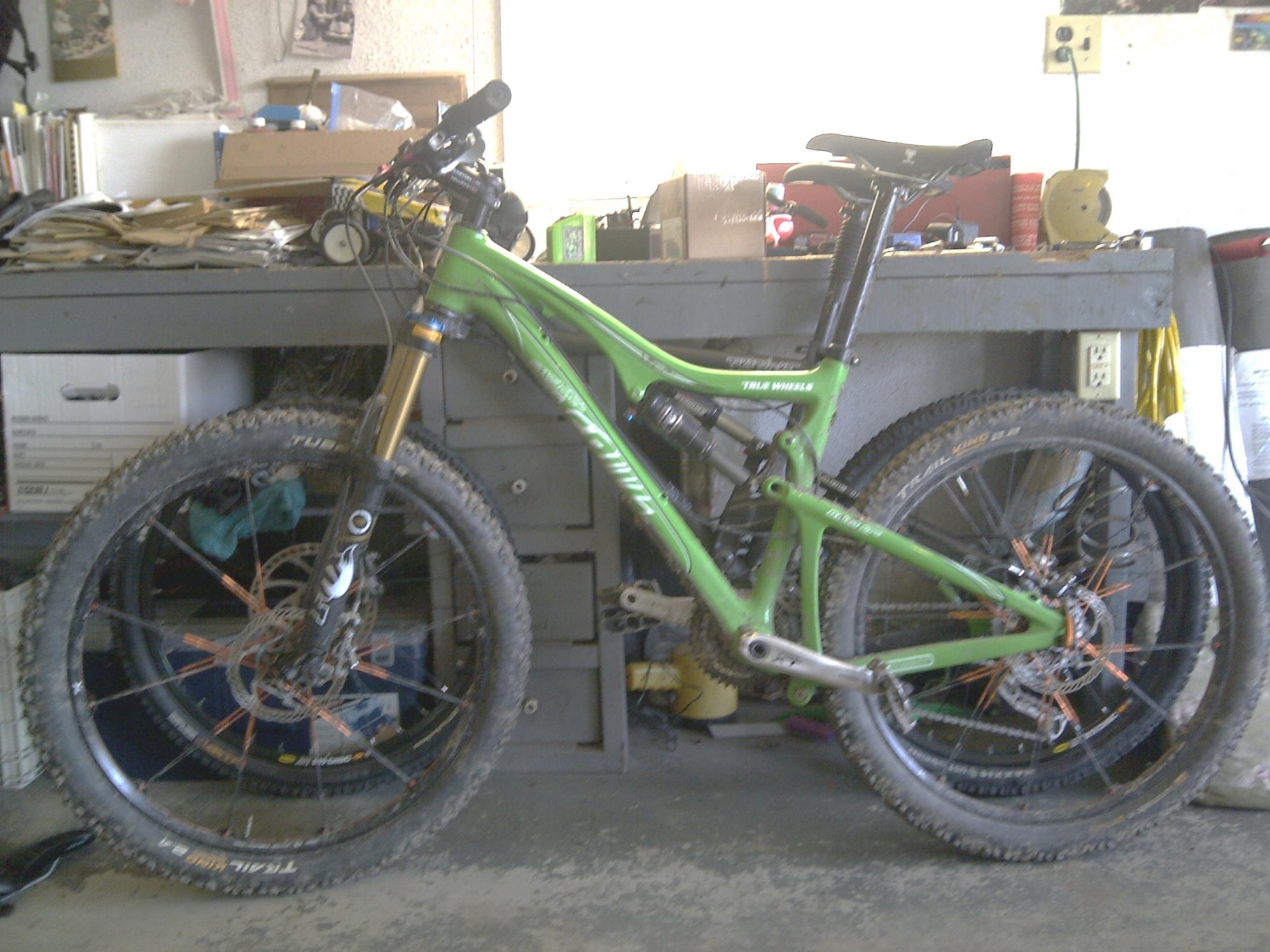 2012 Santa Cruz Blur LTC Green