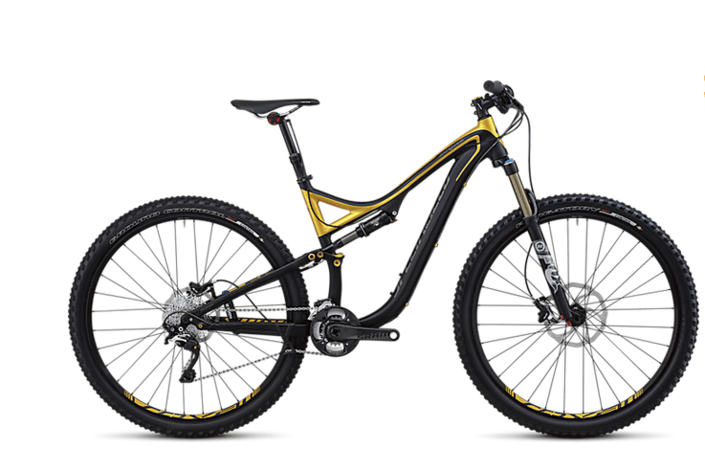 2013 Specialized Stumpjumper EVO 29 Black and Yellow or Gold