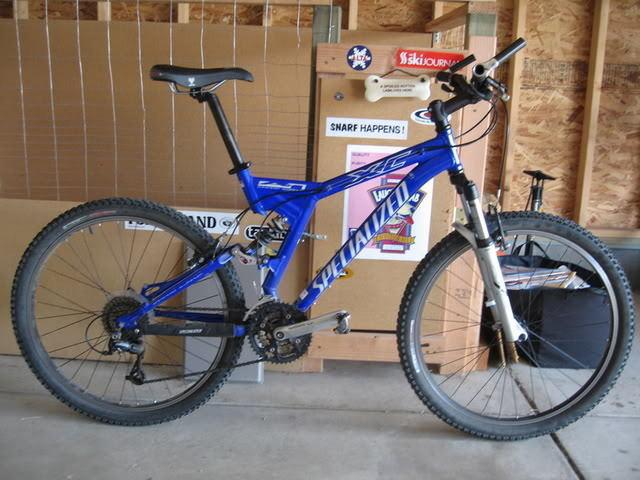 2004 Specialized FSR XC  Blue