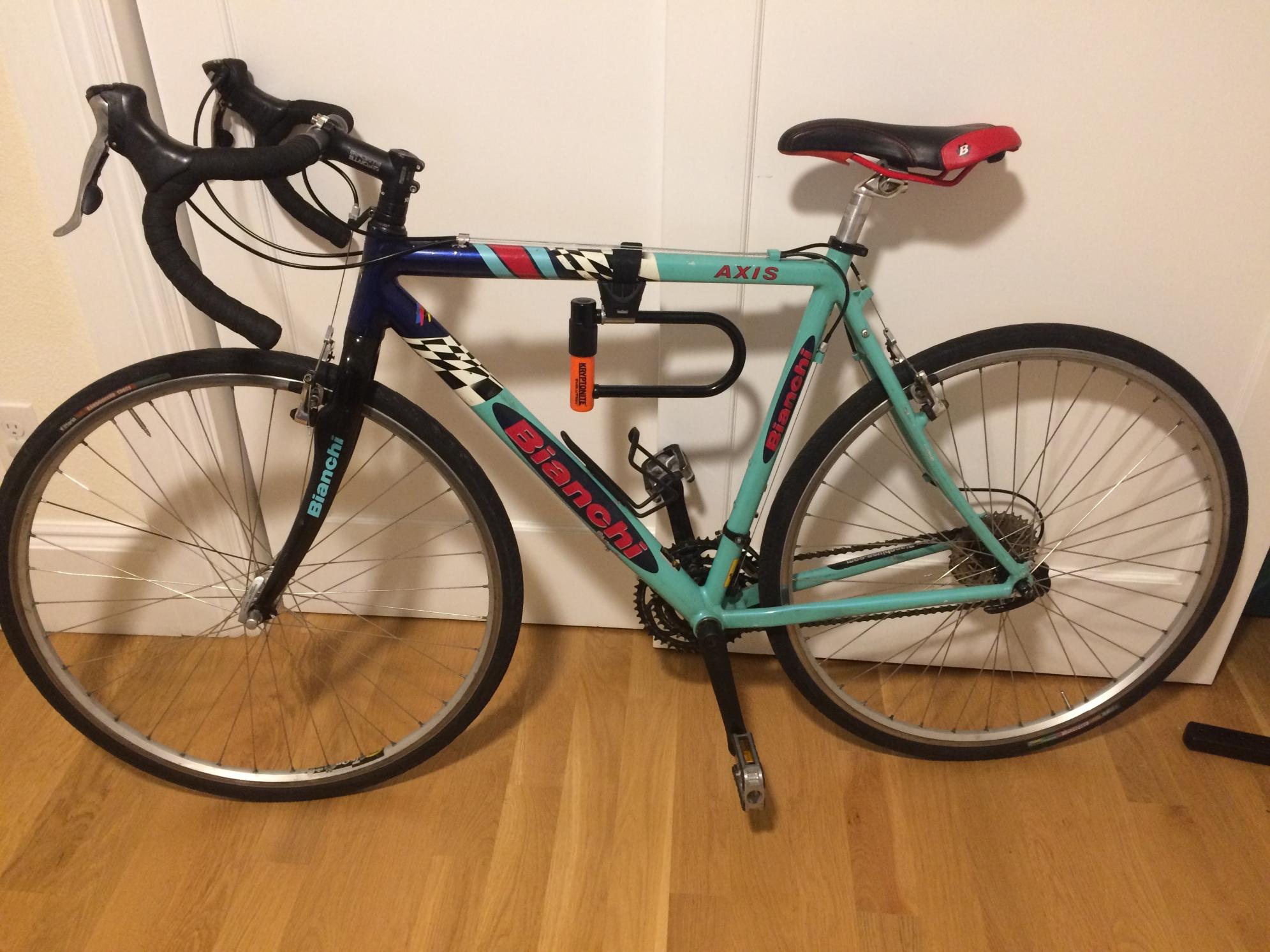 2004 Bianchi Axis Teal and Blue