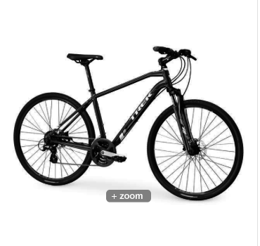 2017 Trek DS 1 Silver or Gray and Black