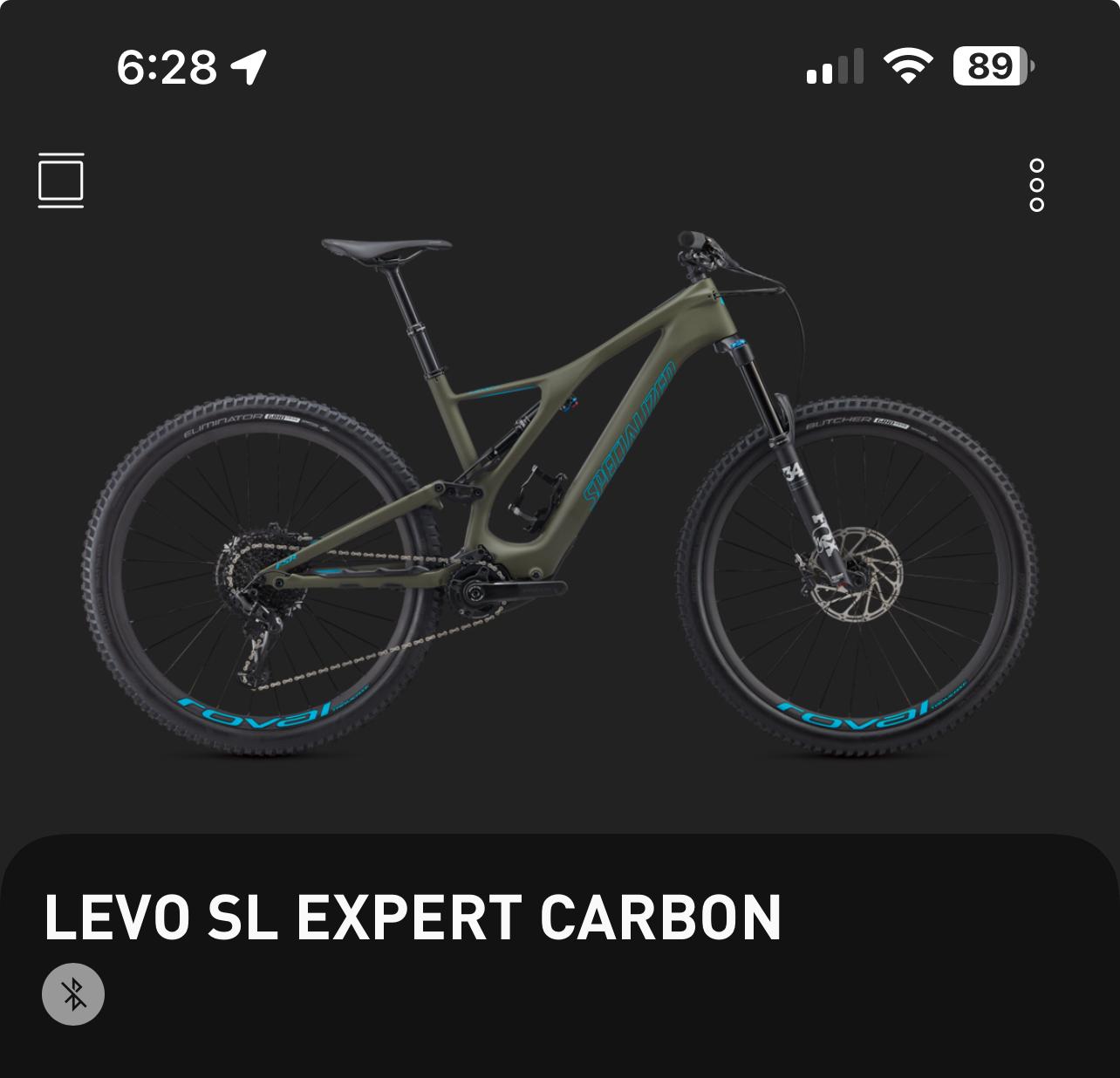 2020 Specialized LEVO SL EXPERT CARBON Green