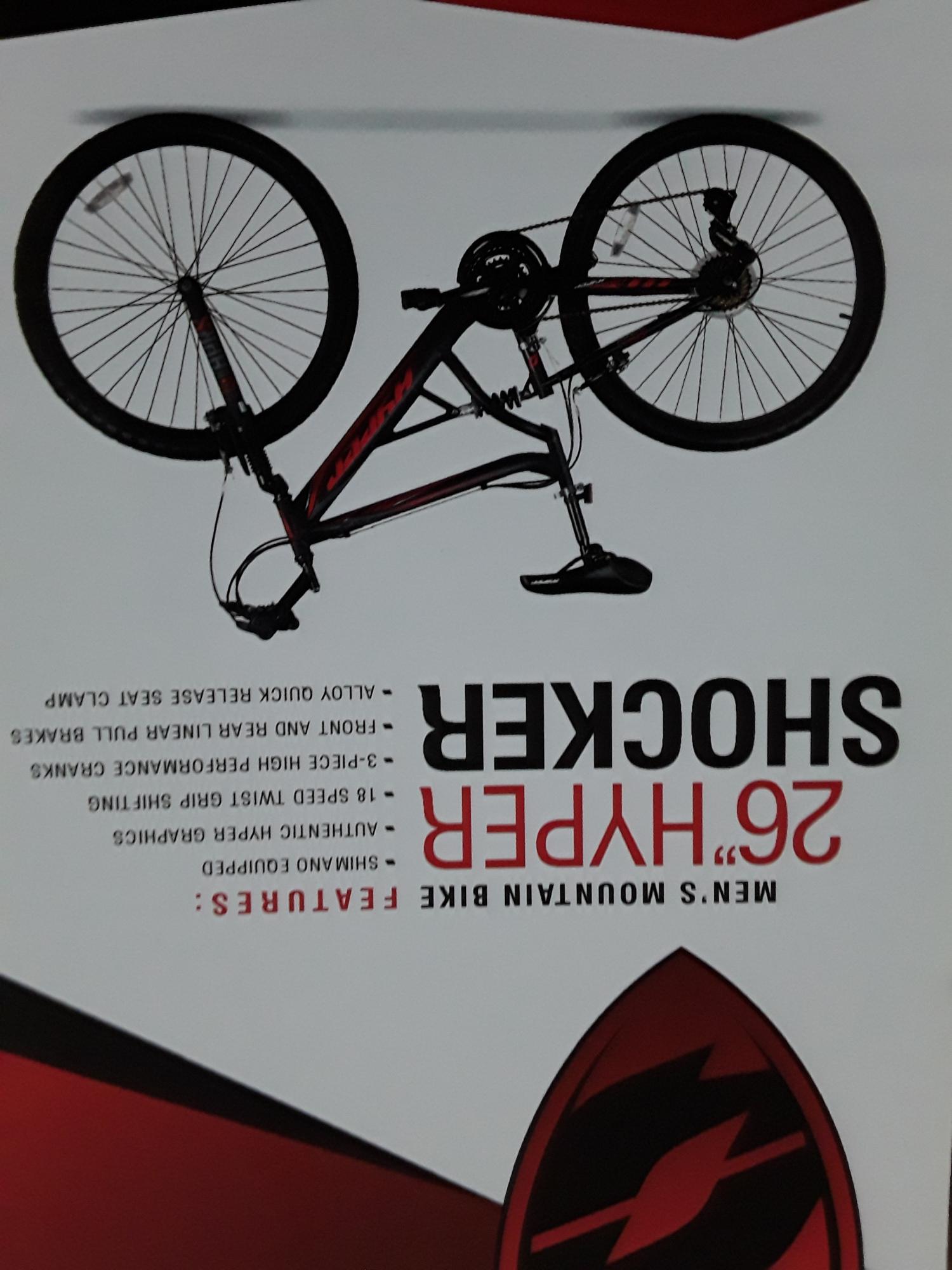 Hyper Mountain Bike Black and Red
