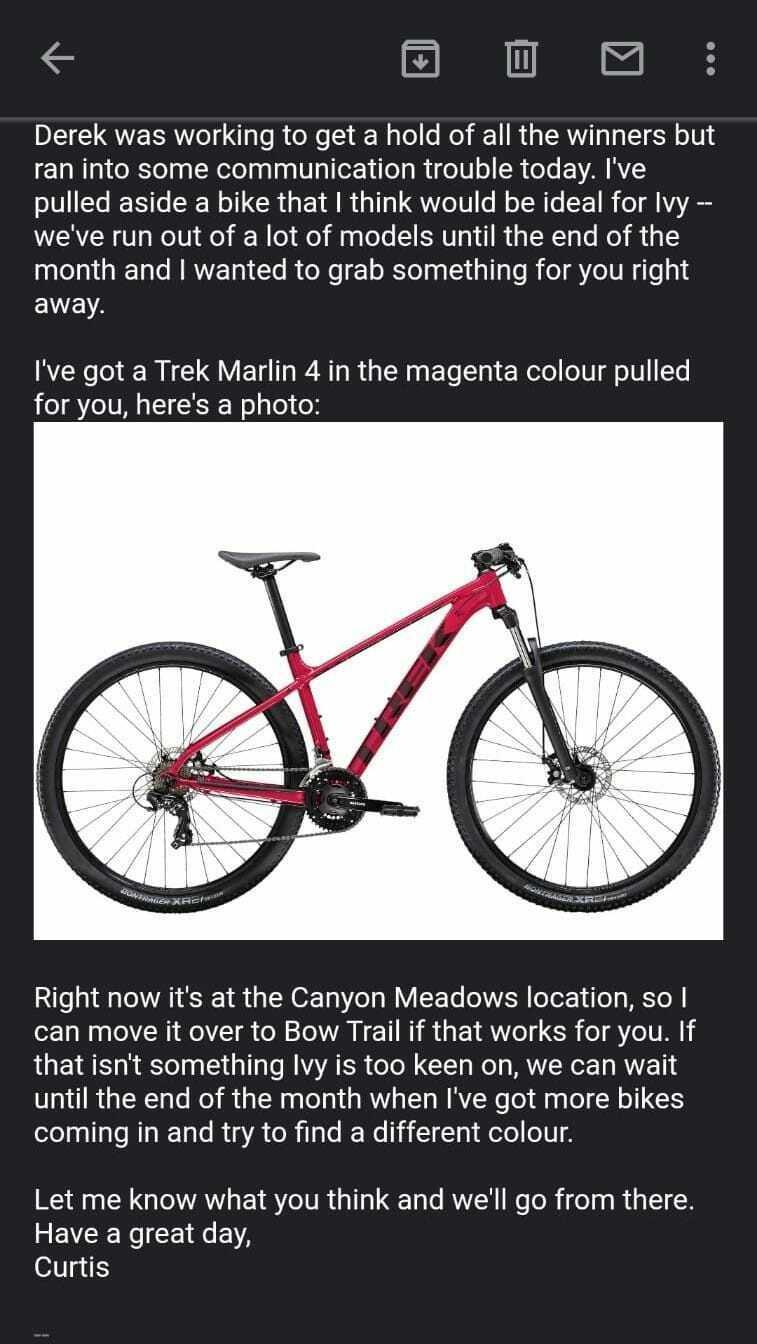 2019 Trek Marlin Red