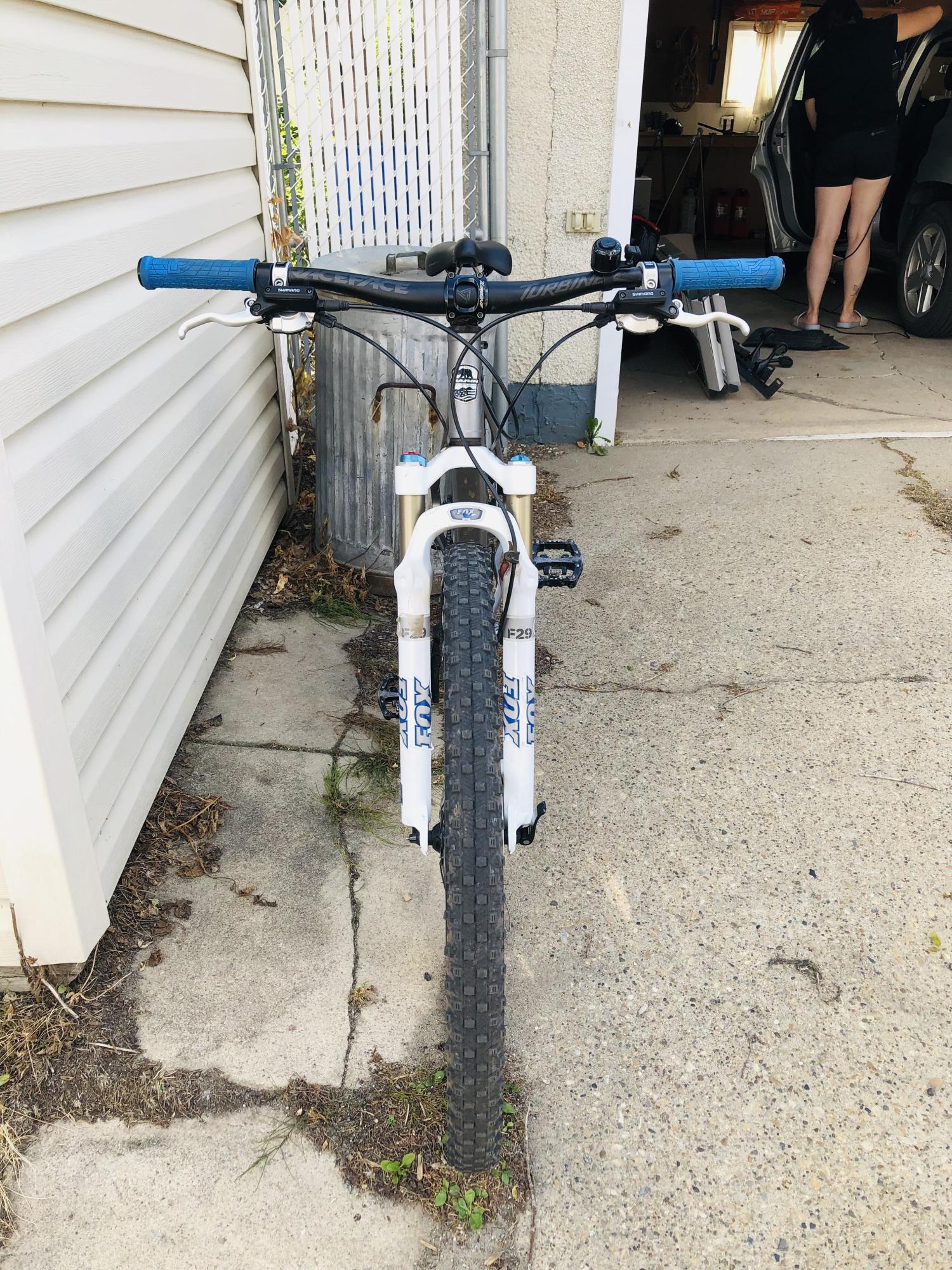 2012 Marin Bikes Nailt Trail Silver, gray or bare metal