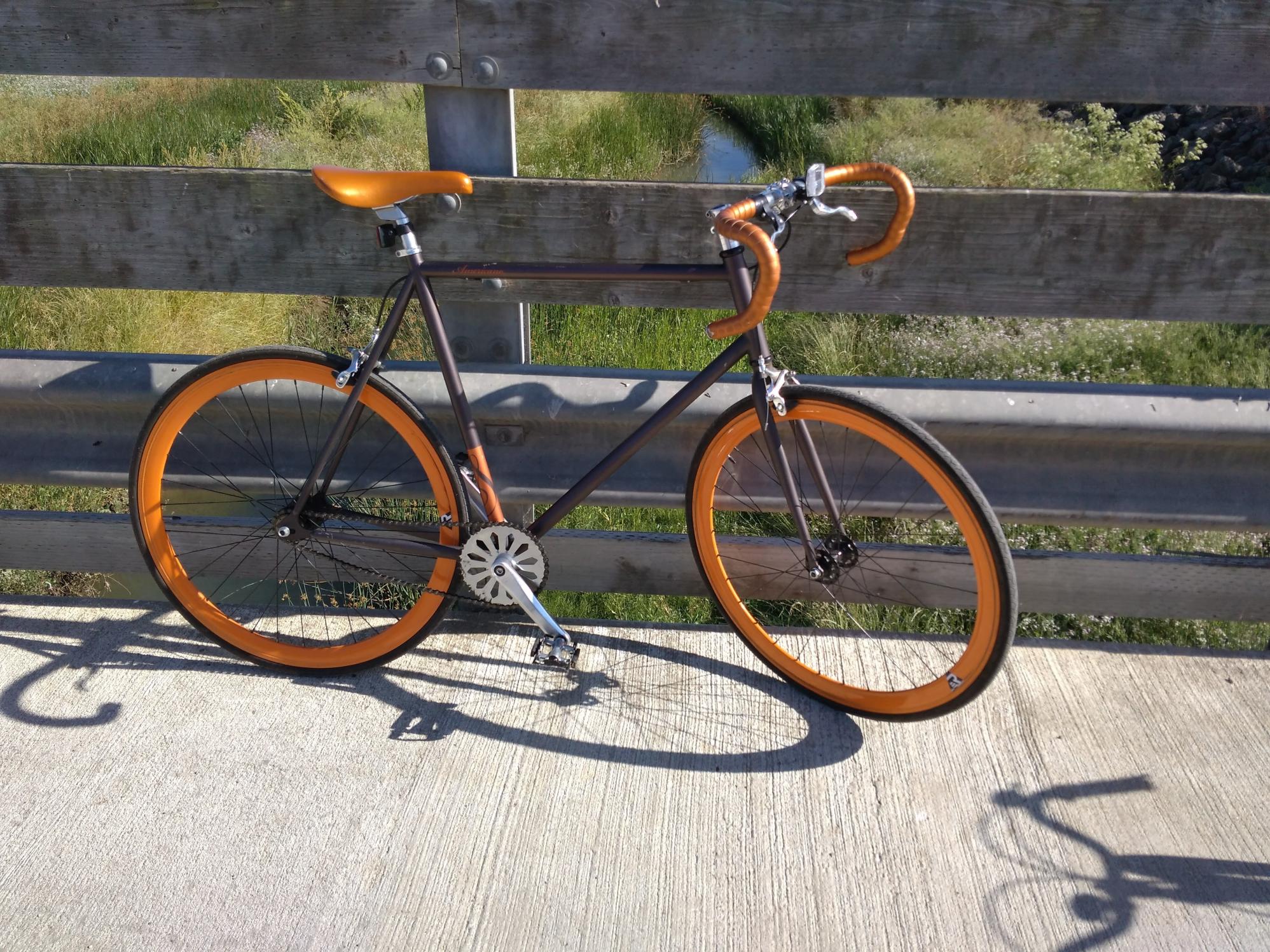 Americano Road bike Brown