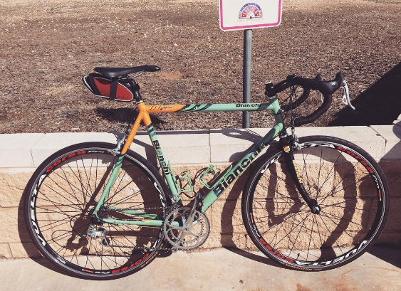 2000 Bianchi Reparto Corse Blue, Yellow or Gold, and Black