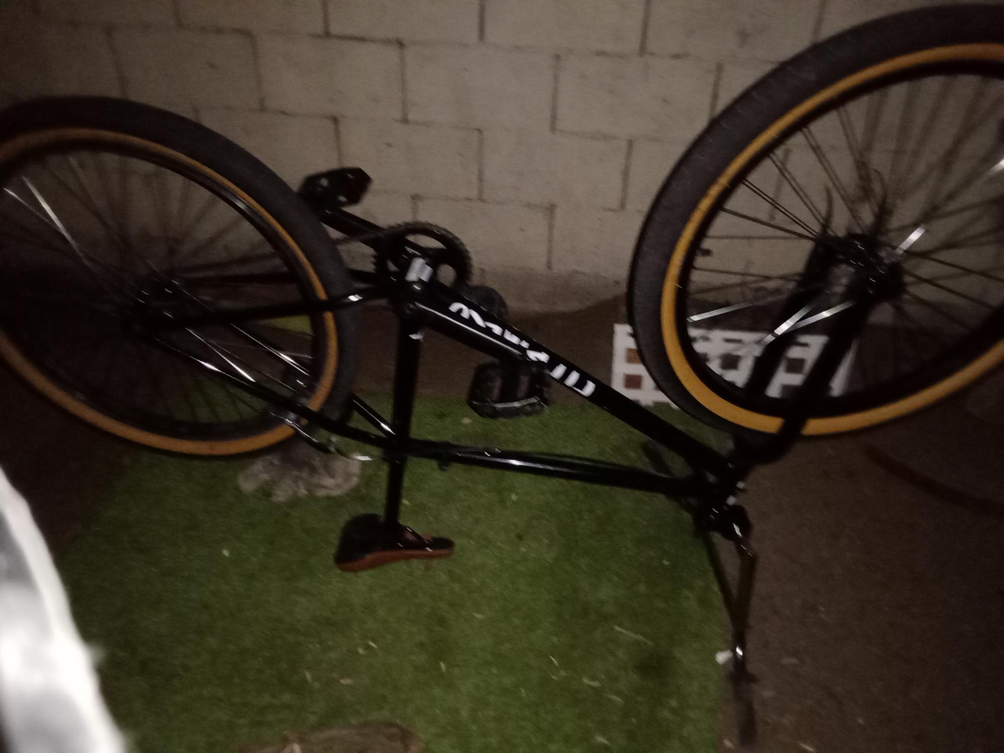 2023 Fit bike Co. 26 Black and Stickers tape or other cover-up