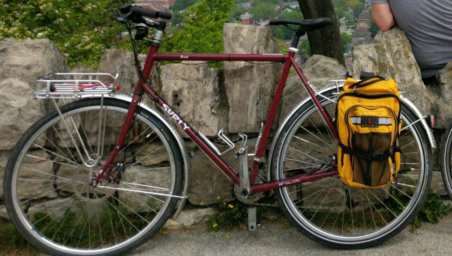 2018 Surly Disc Trucker Red