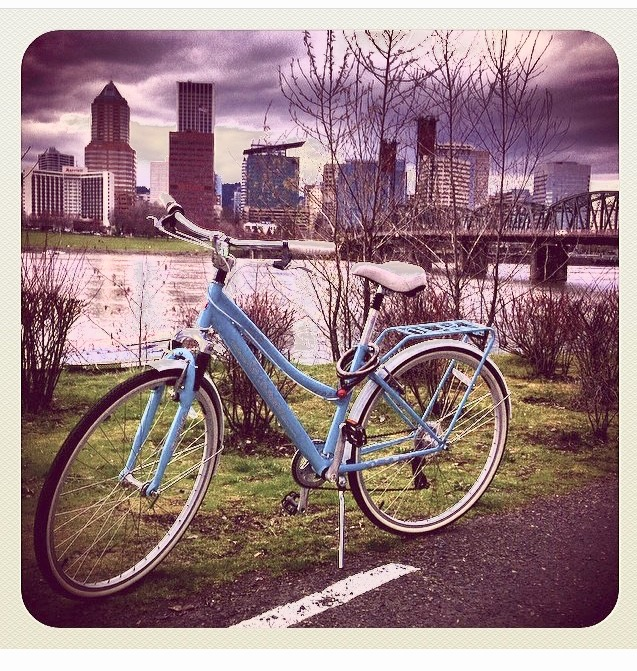 2013 Schwinn Network Womens Blue and White