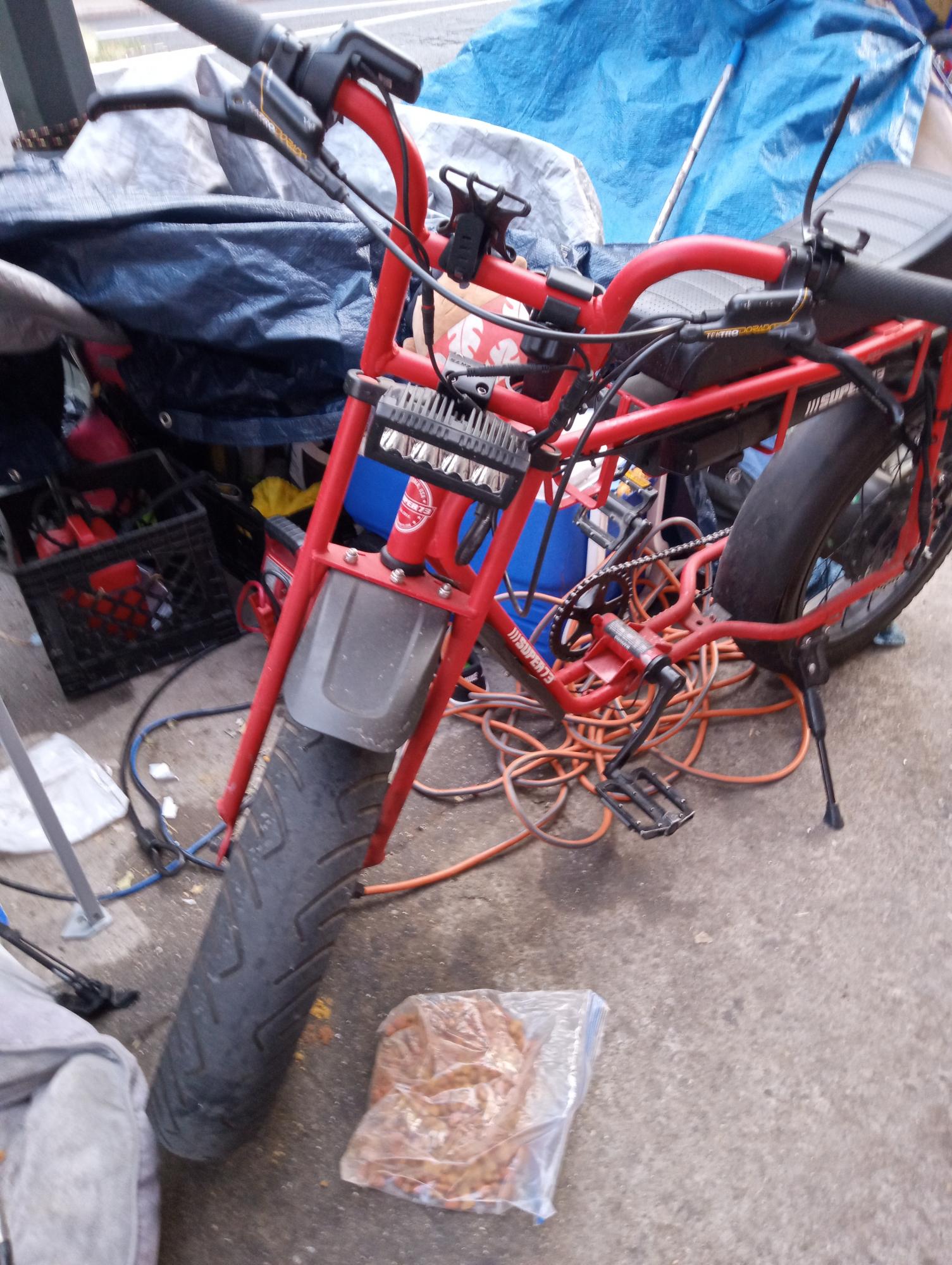 Other Dirt bike personal mobility device (electric unicycle, etc) Red