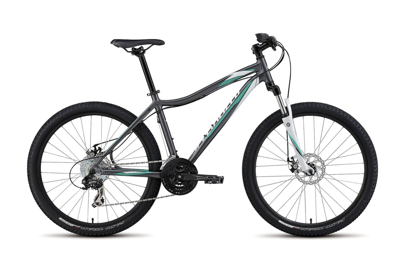 2015 Specialized Myka Disc SE Silver, gray or bare metal, Green, and White