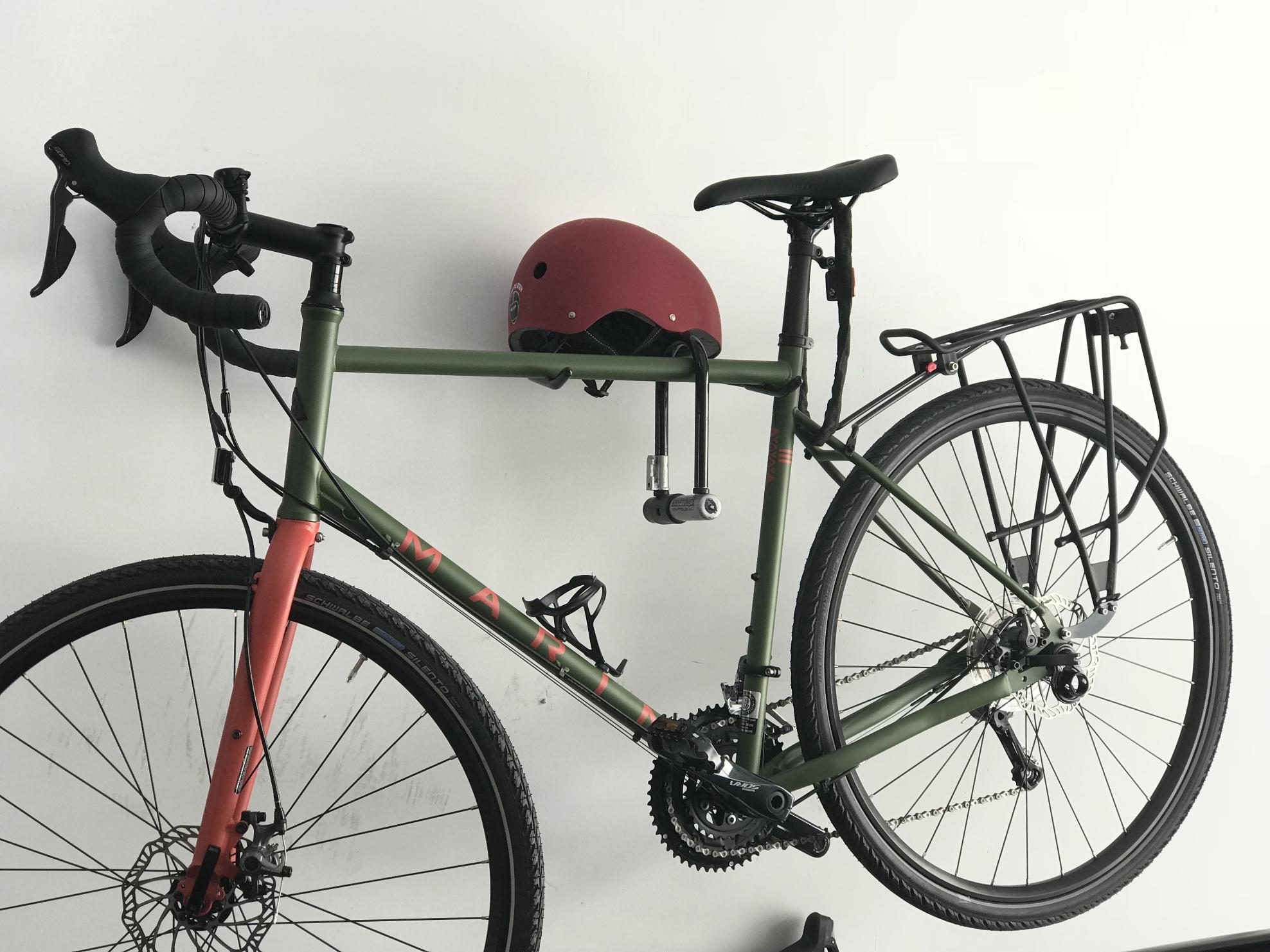 2017 Marin Bikes Four Corners Green and Red