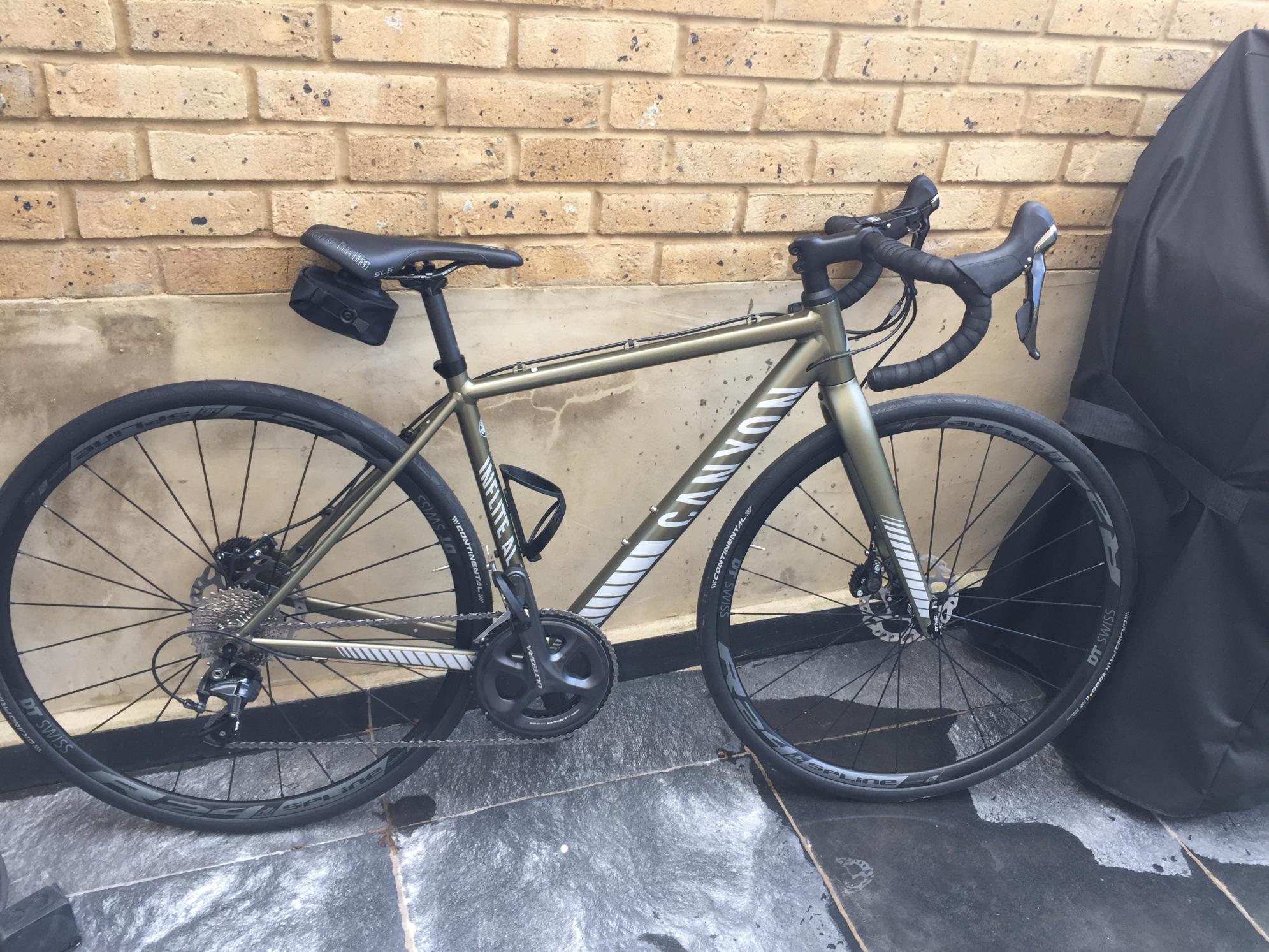 2017 Canyon bicycles INFLITE AL 9.0 S Green