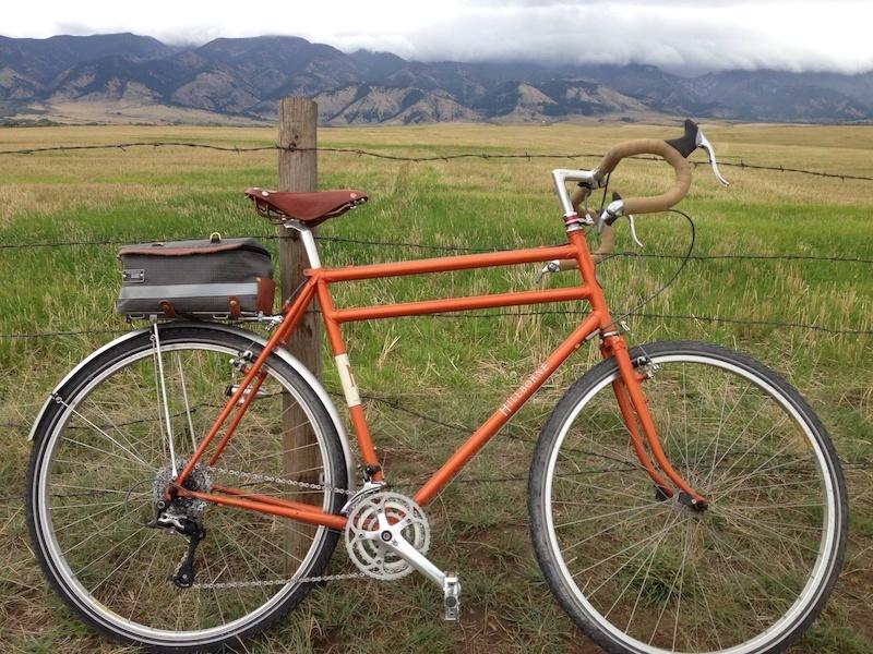 2019 Rivendell Bicycle Works Sam Hillborne Orange and White