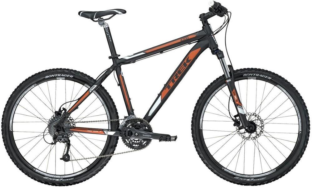 2012 Trek 4300 disk Black and Orange