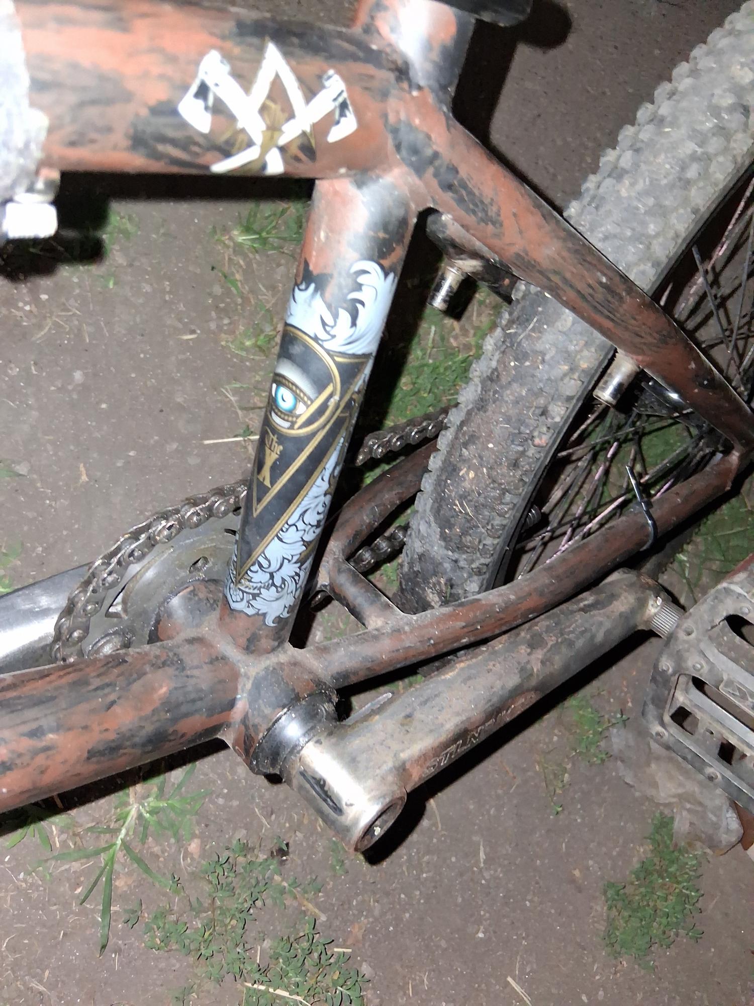 2013 DK Bikes X (model x) Black, Brown, and Brown