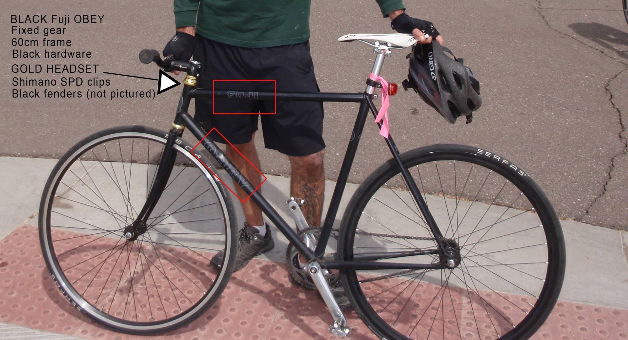 2007 Fuji Obey  Black