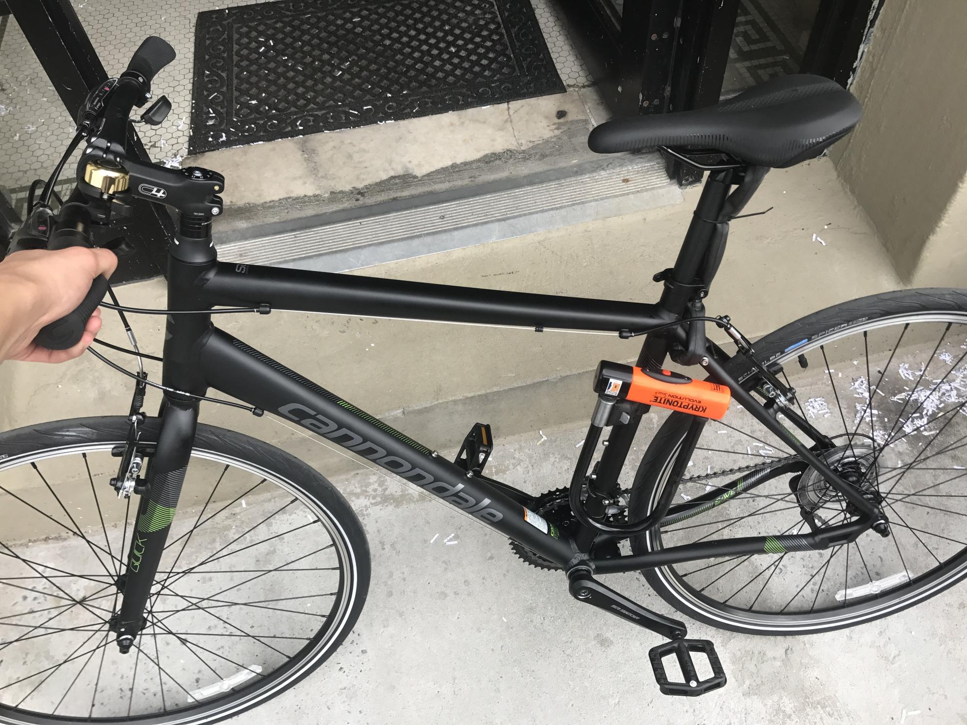 2017 Cannondale Quick 6 Black and Green