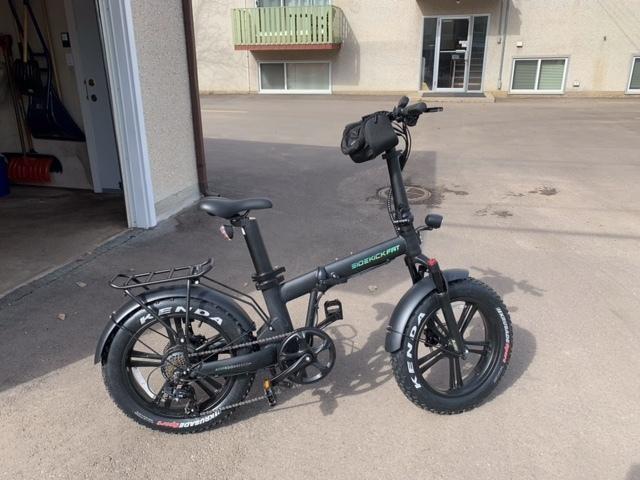 2020 Alter Ego Folding Frame Sidekick Fat 500 Pro Black