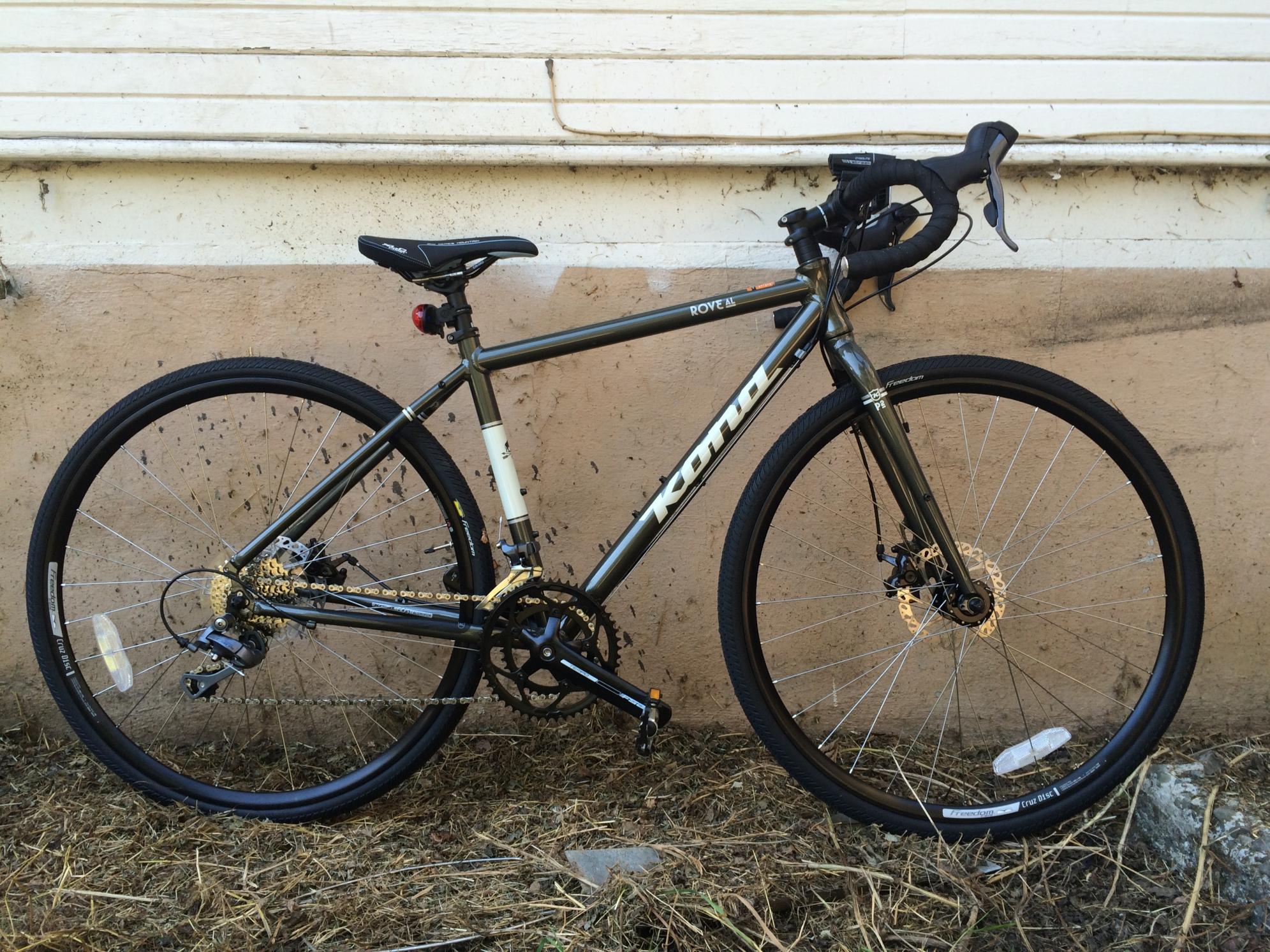 2015 Kona Freerange Rove Al Silver or Gray