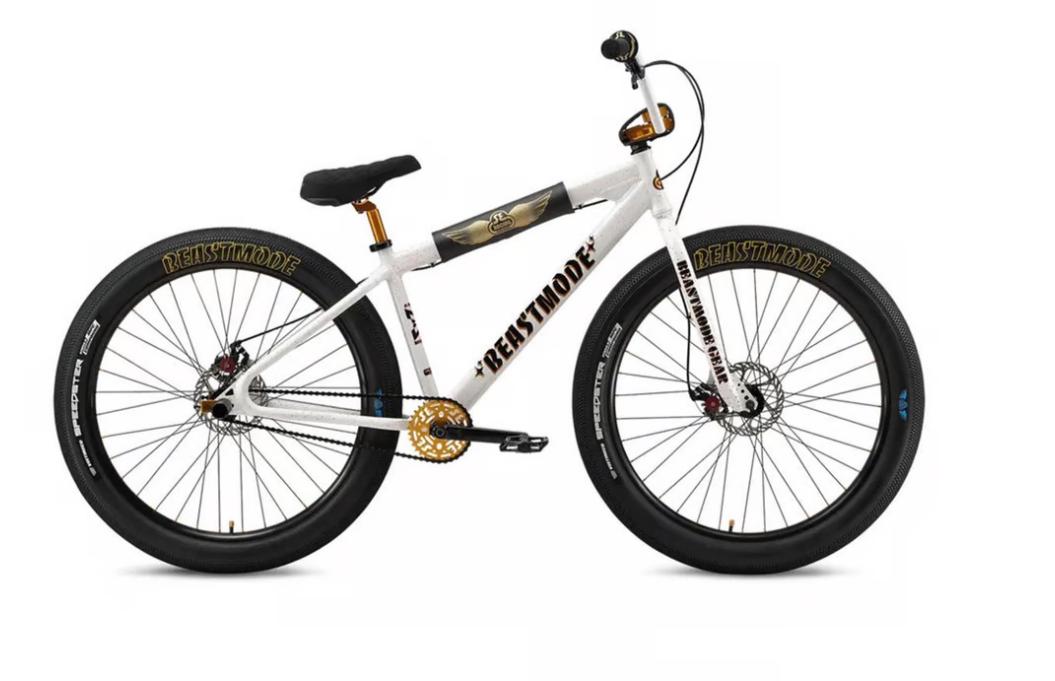 2024 SE Bikes Beast Mode White