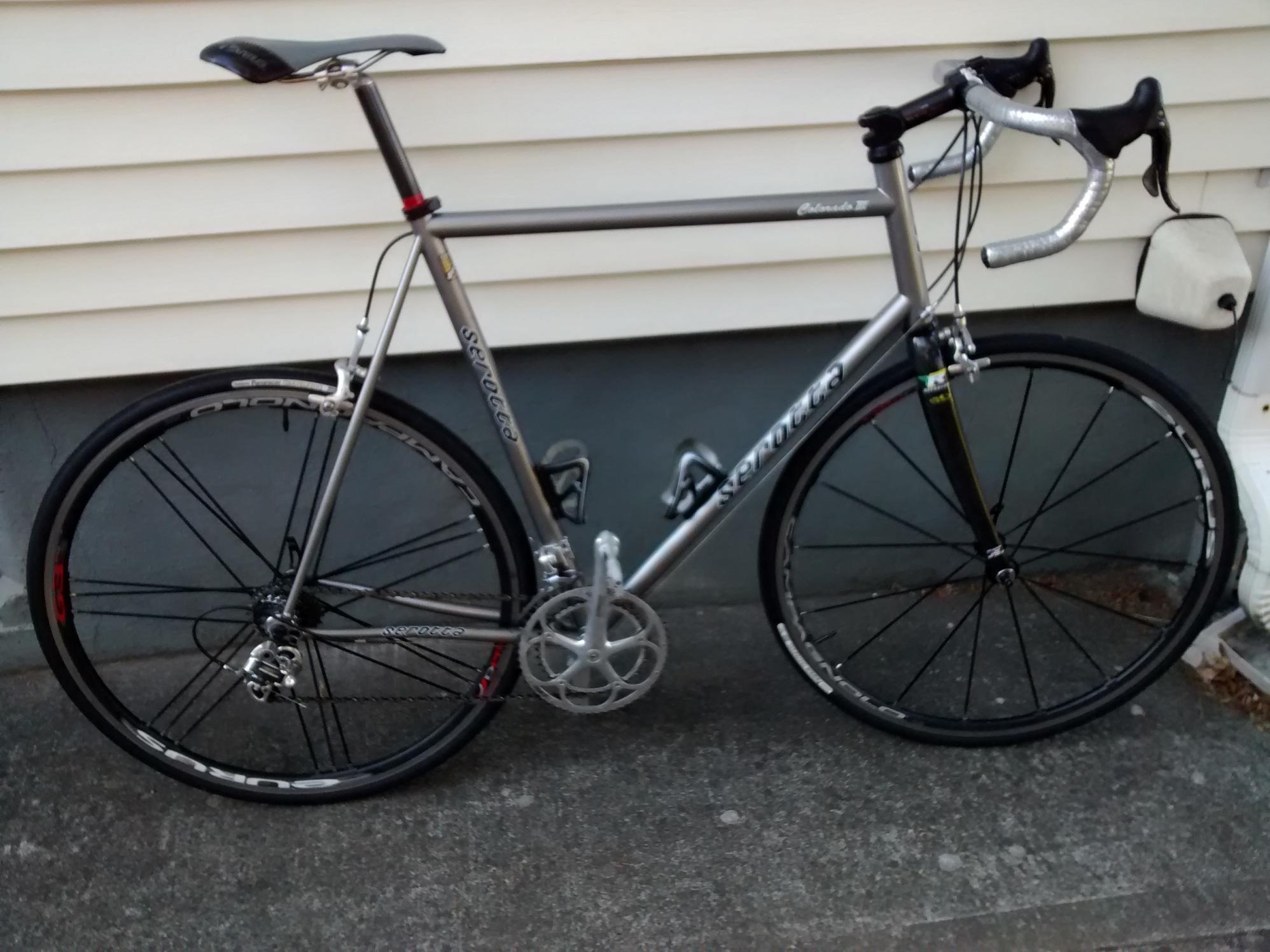 2001 Serotta Colorado II Custom Built Silver or Gray